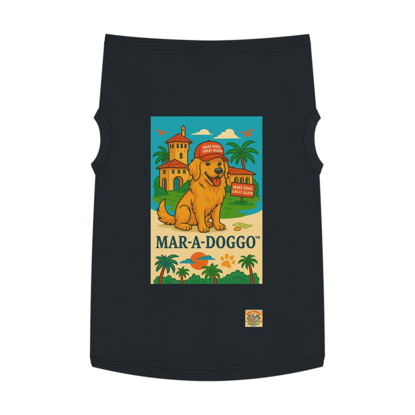 Make Dogs Great Again Dog Tank Top