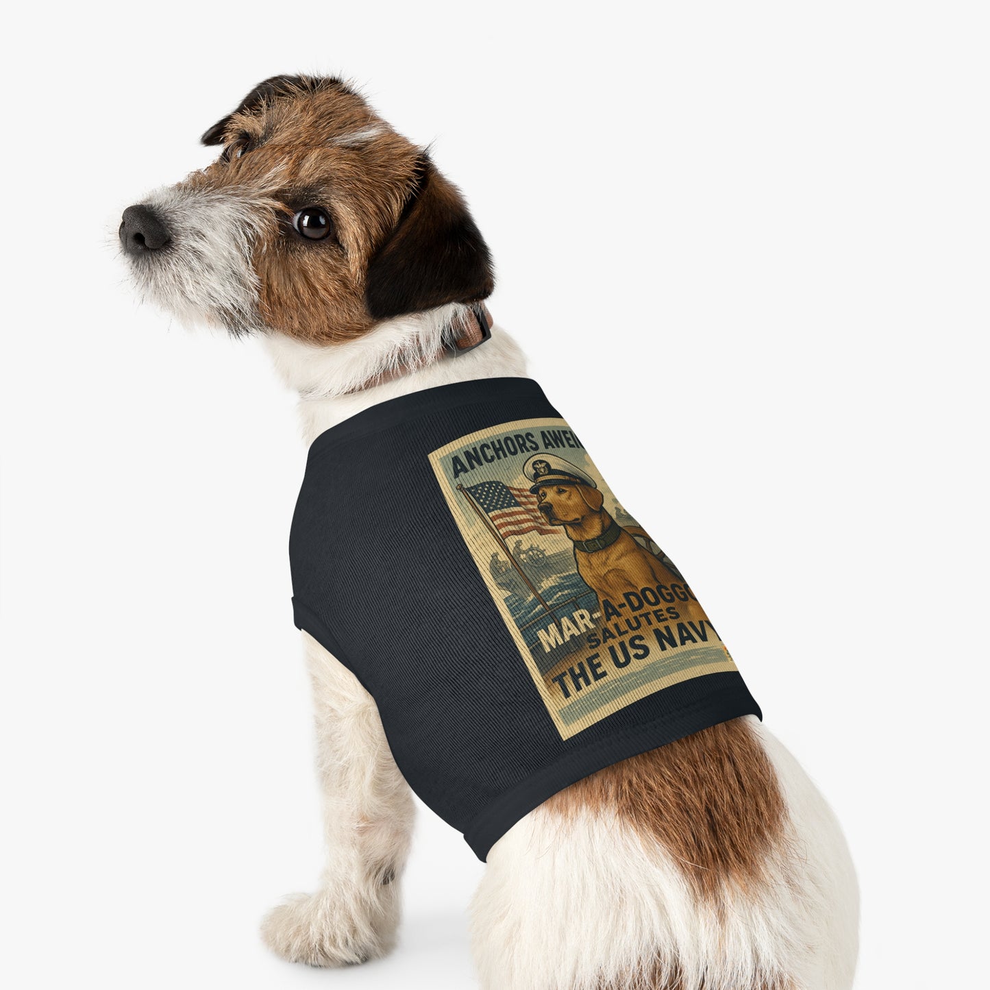 Anchors Aweigh Dog Tank Top