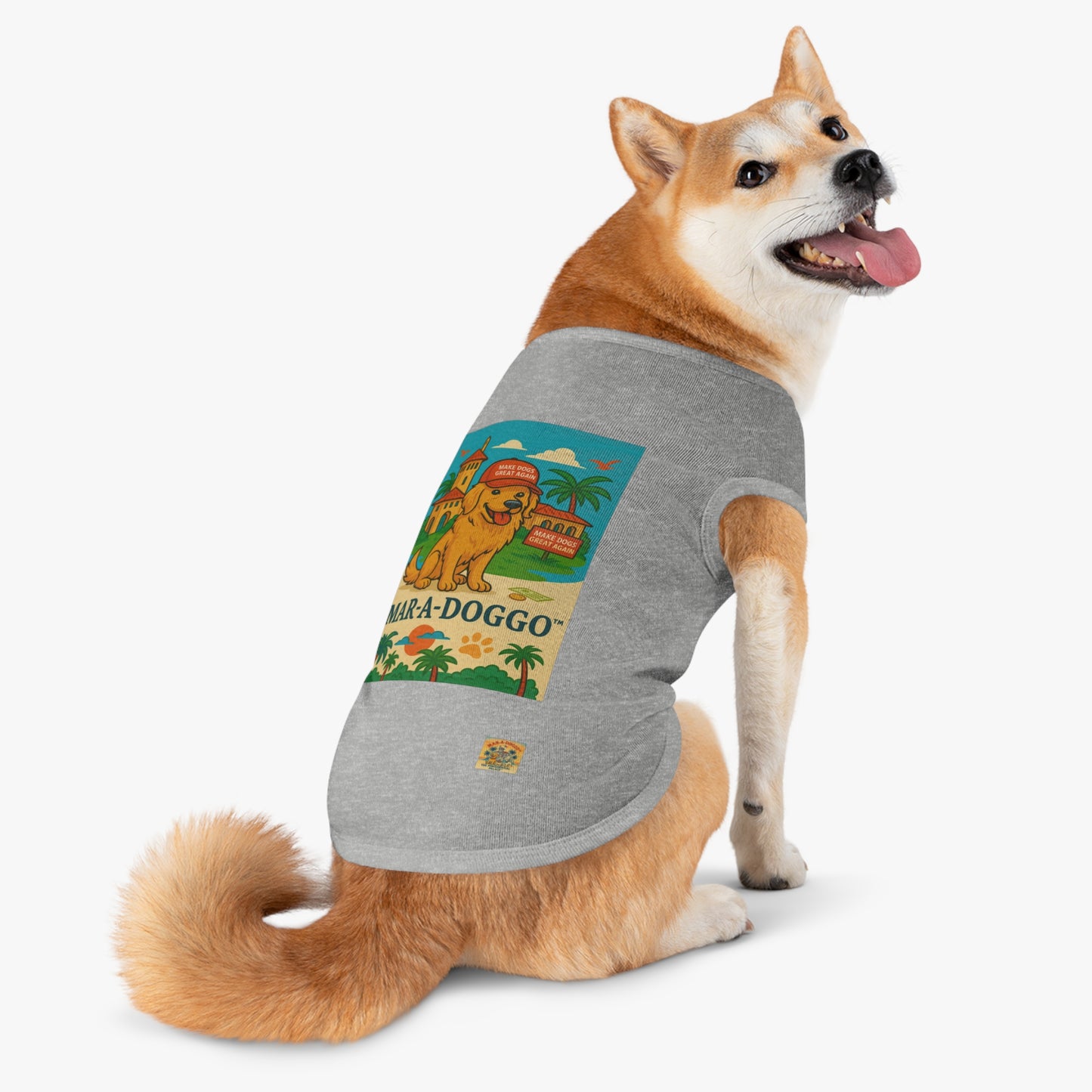 Make Dogs Great Again Dog Tank Top