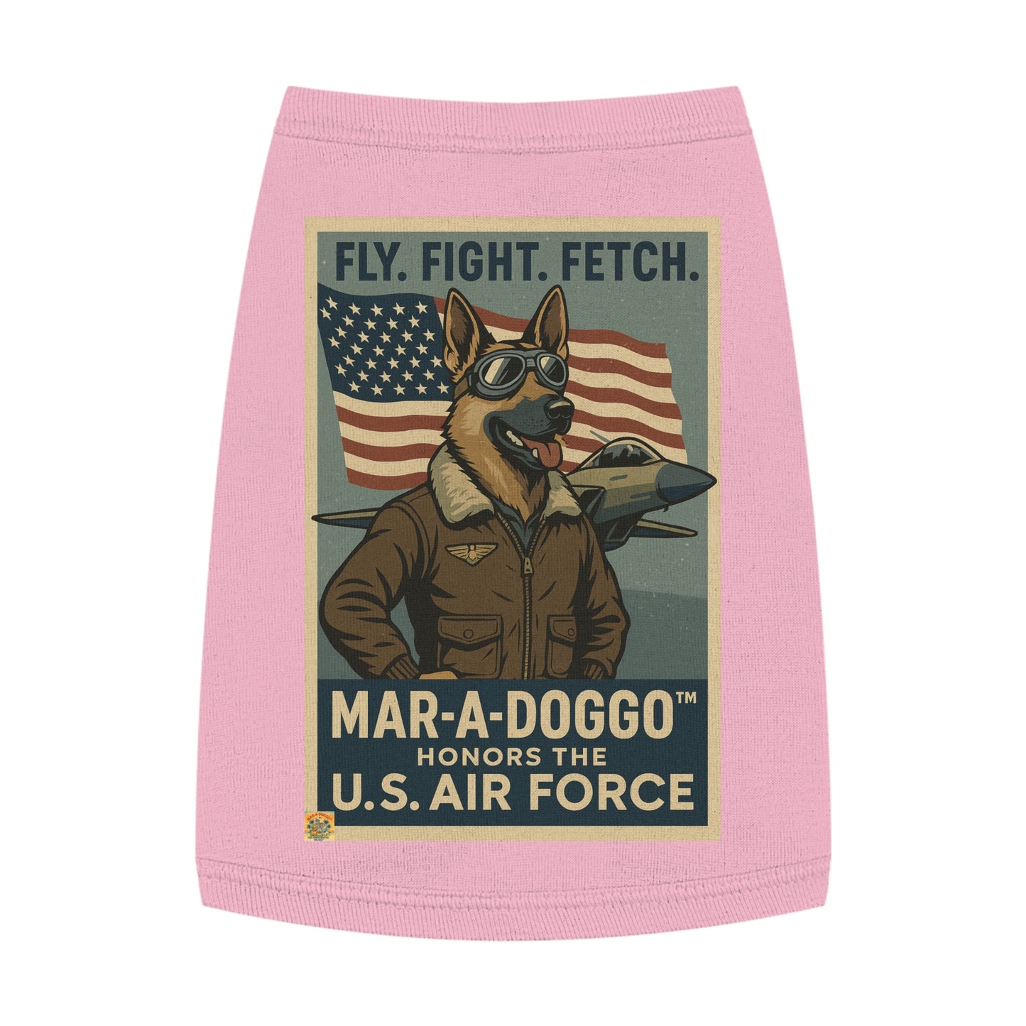 Fly Fight Fetch Mark II Dog Tank Top