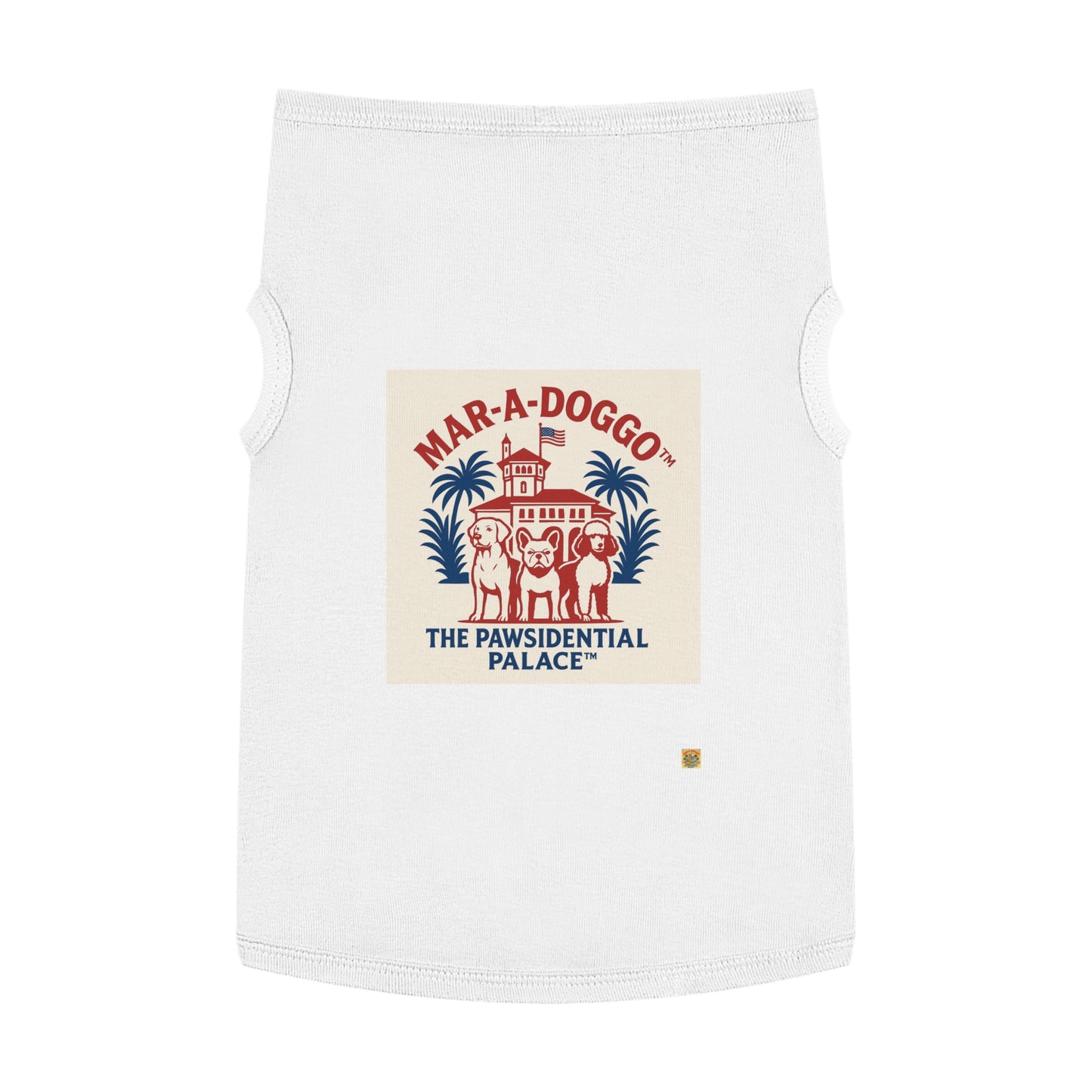 The Pawsidential Palace Dog Tank Top