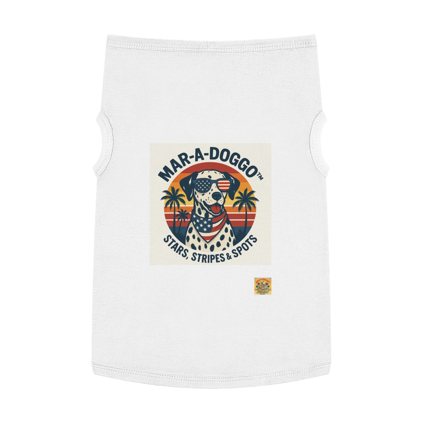 Stars Stripes & Spots Dog Tank Top