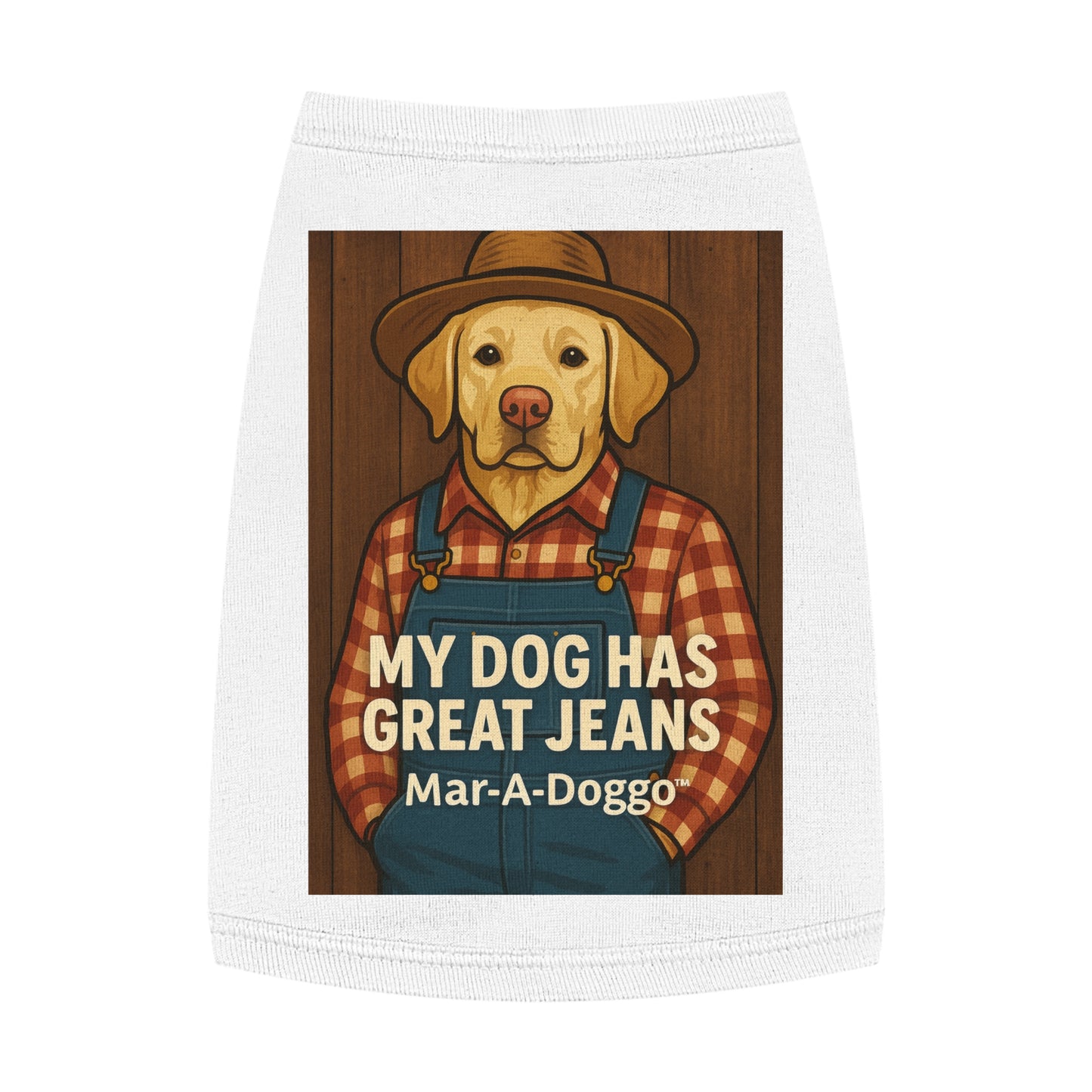 My Dog Has Great Jeans - Dog Tank Top