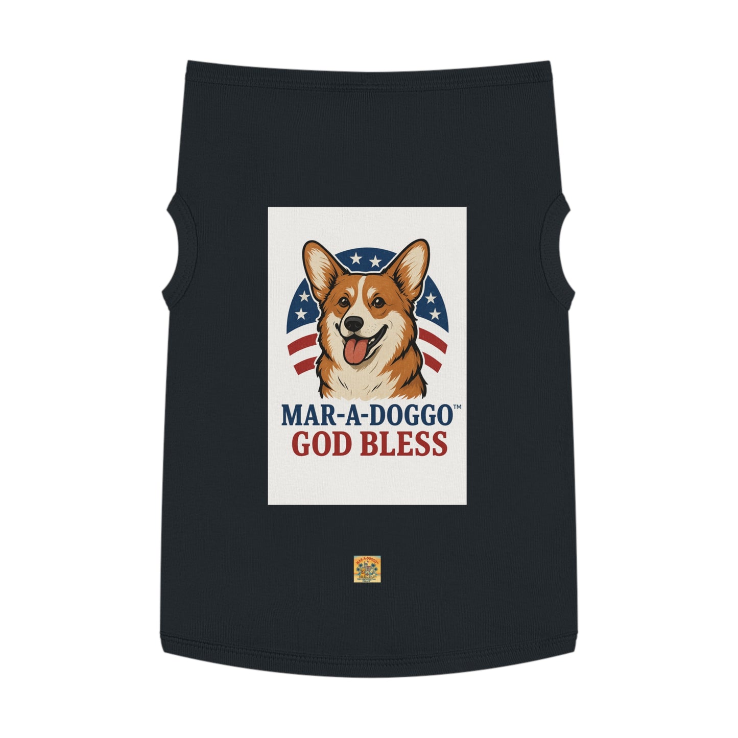 God Bless Dog Tank Top