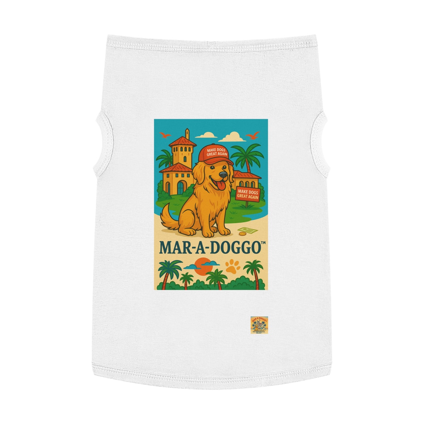 Make Dogs Great Again Dog Tank Top