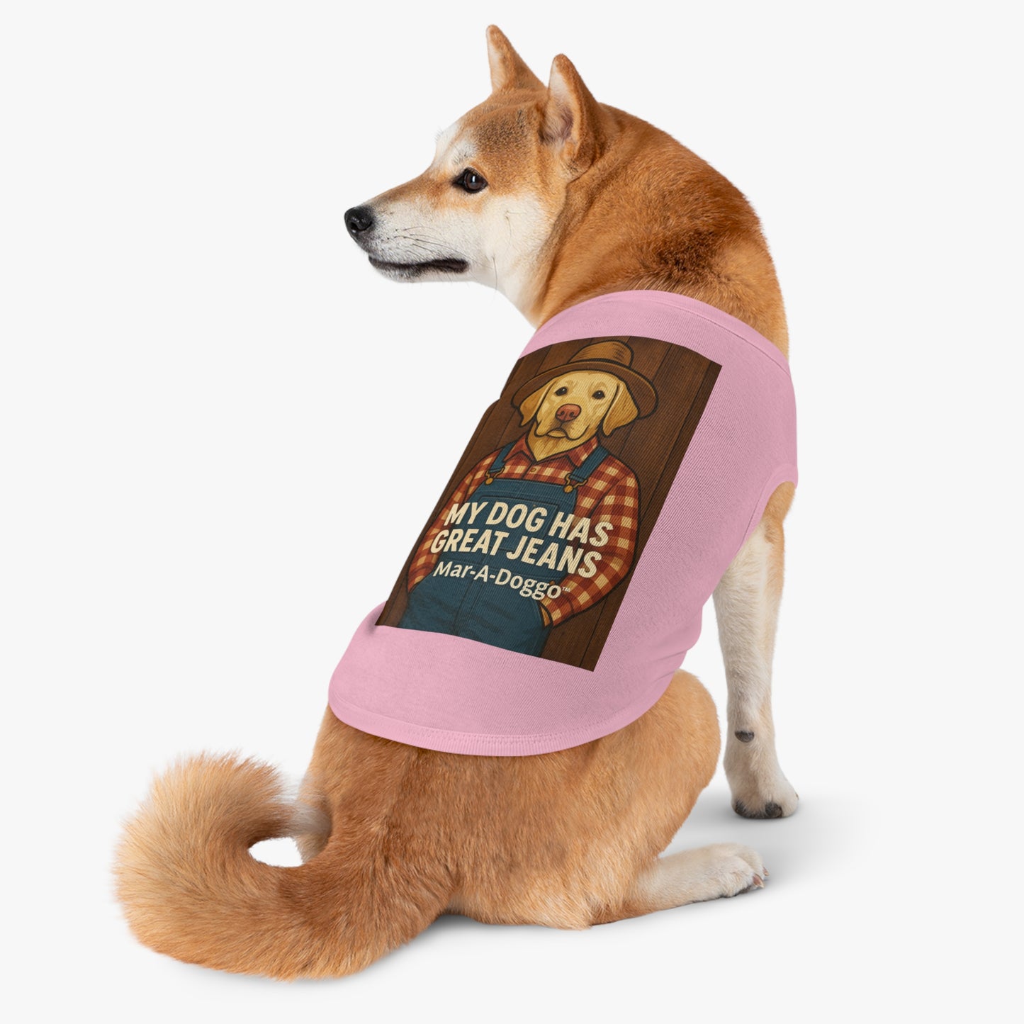 My Dog Has Great Jeans - Dog Tank Top