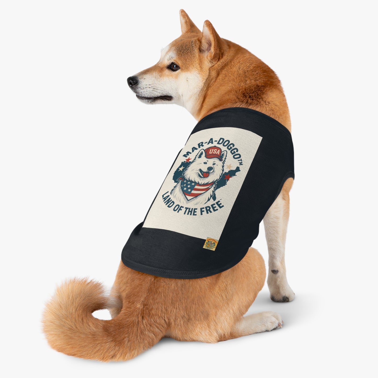 Land of the Free Dog Tank Top