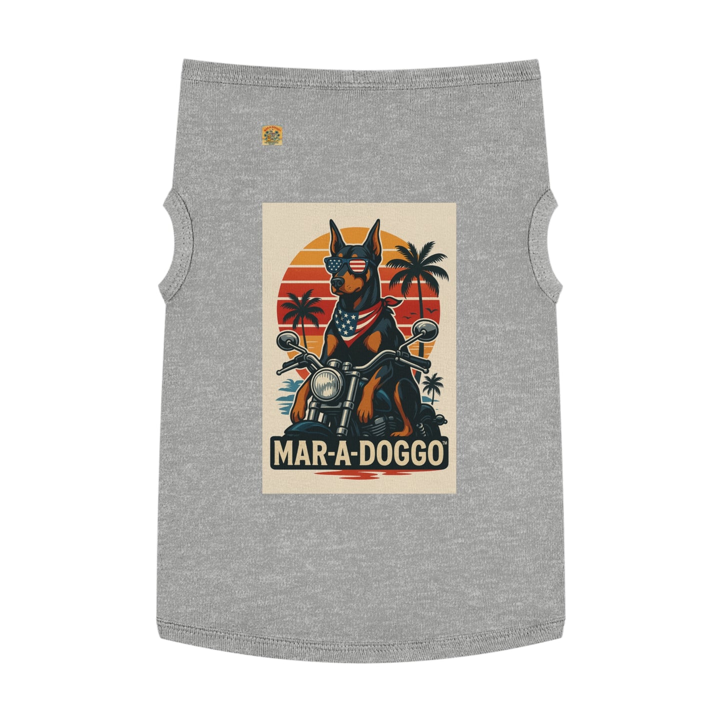 Biker Pup Dog Tank Top