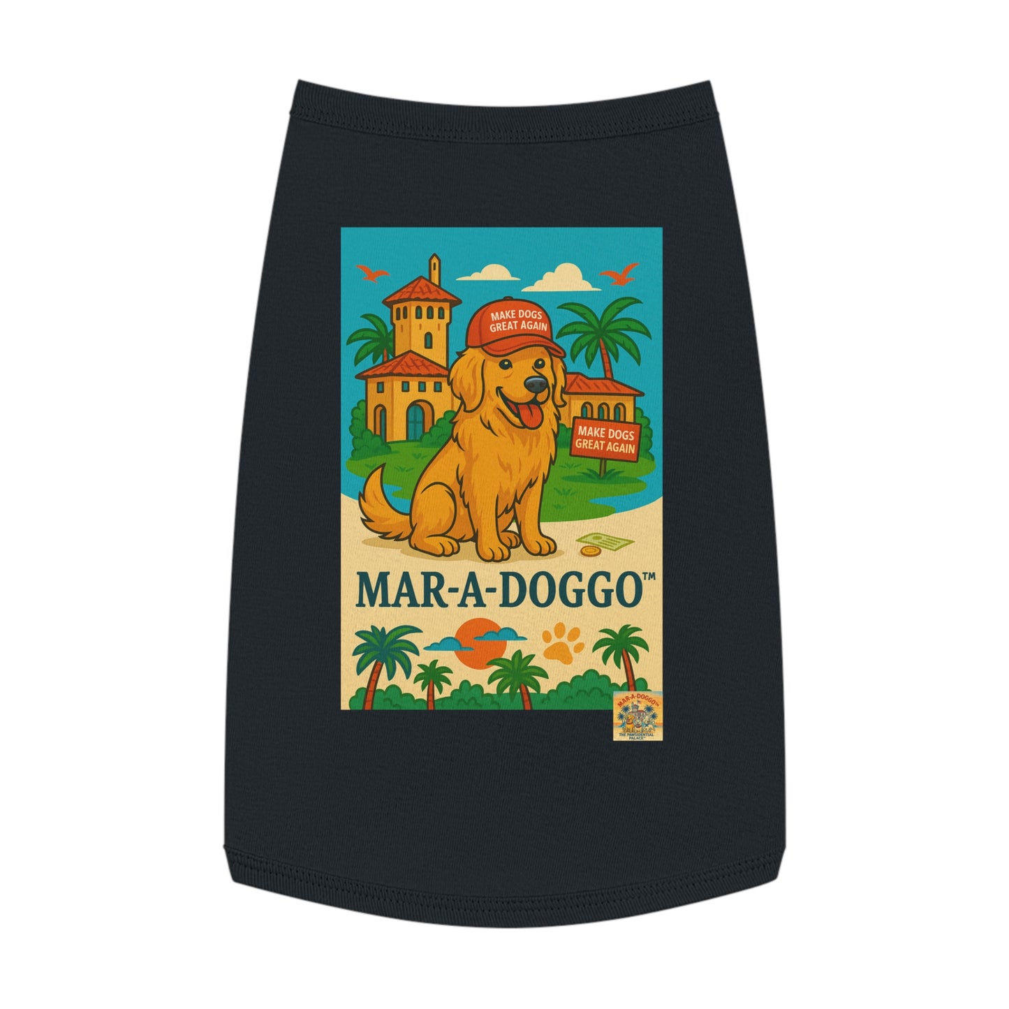 Make Dogs Great Again Dog Tank Top