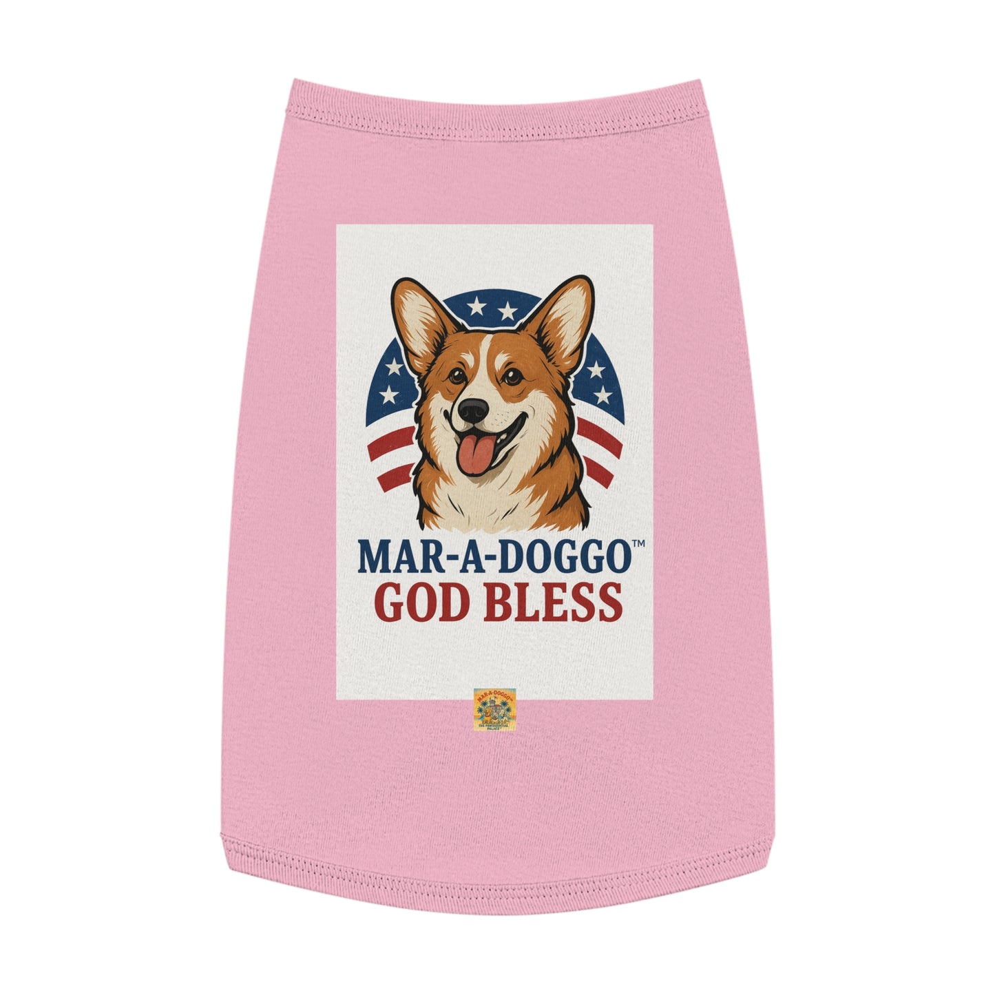 God Bless Dog Tank Top
