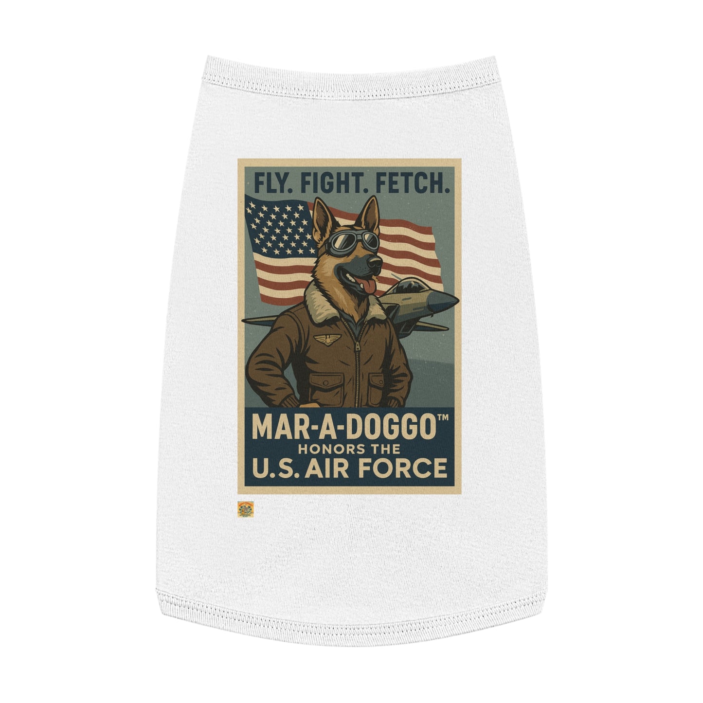 Fly Fight Fetch Mark II Dog Tank Top