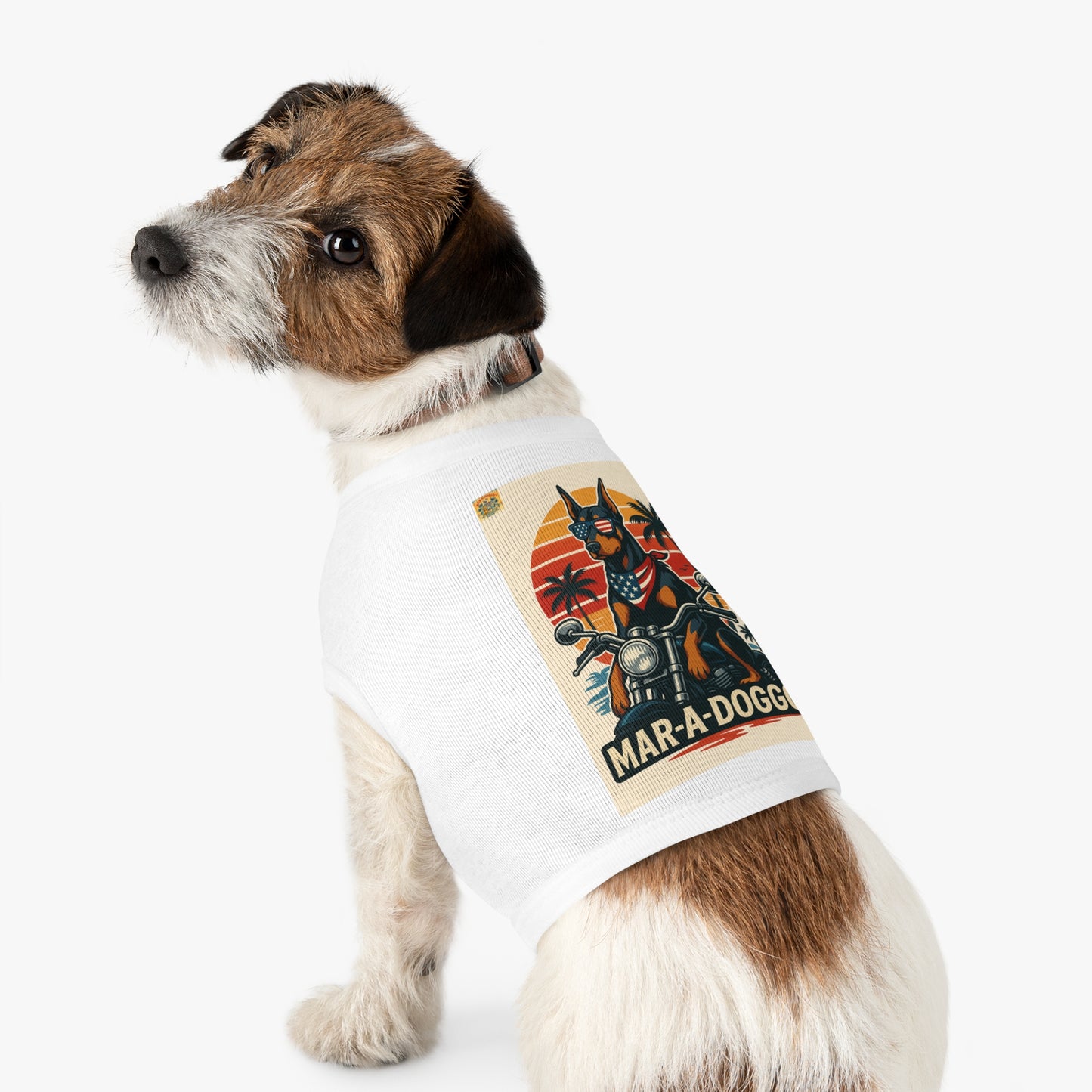 Biker Pup Dog Tank Top