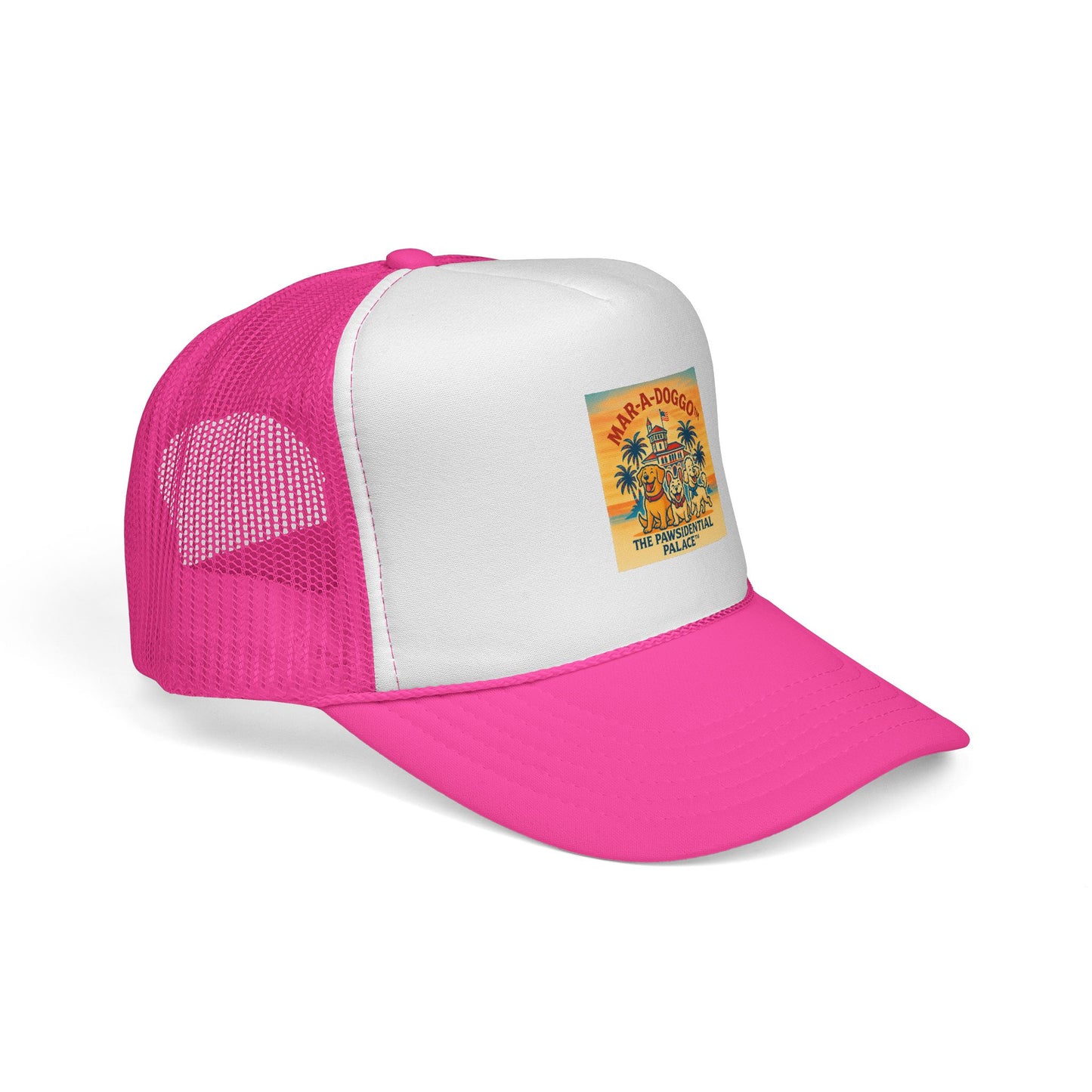 Pawsidential Palace Trucker Cap (One Size Fits Most)