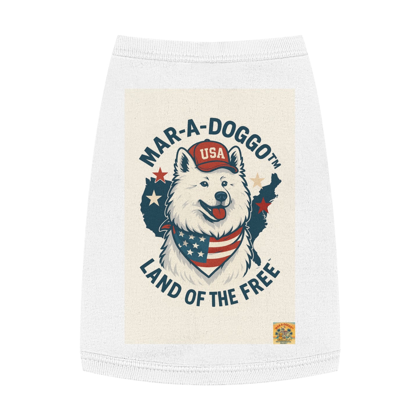 Land of the Free Dog Tank Top