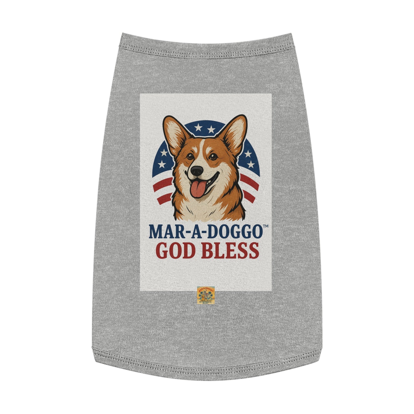God Bless Dog Tank Top