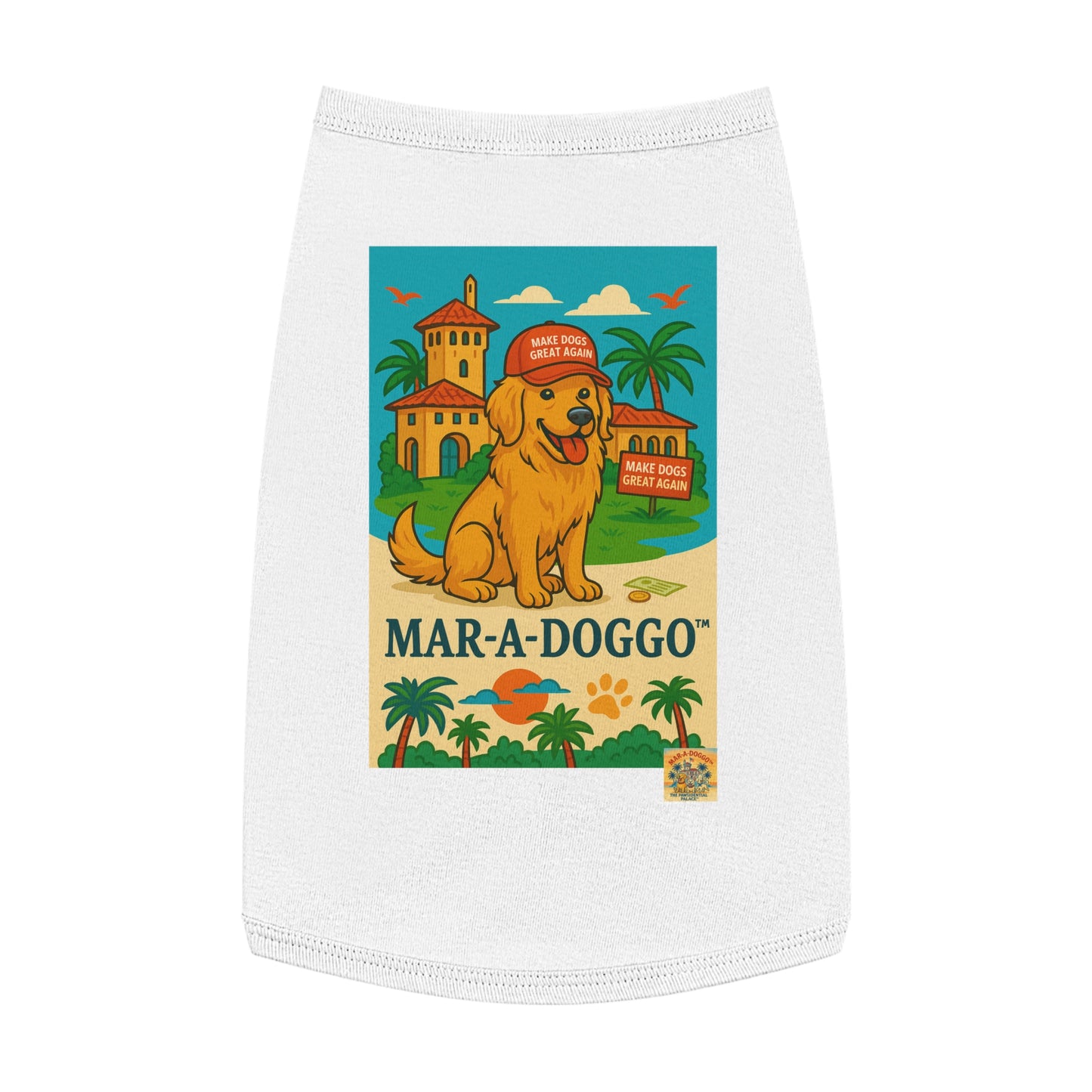 Make Dogs Great Again Dog Tank Top
