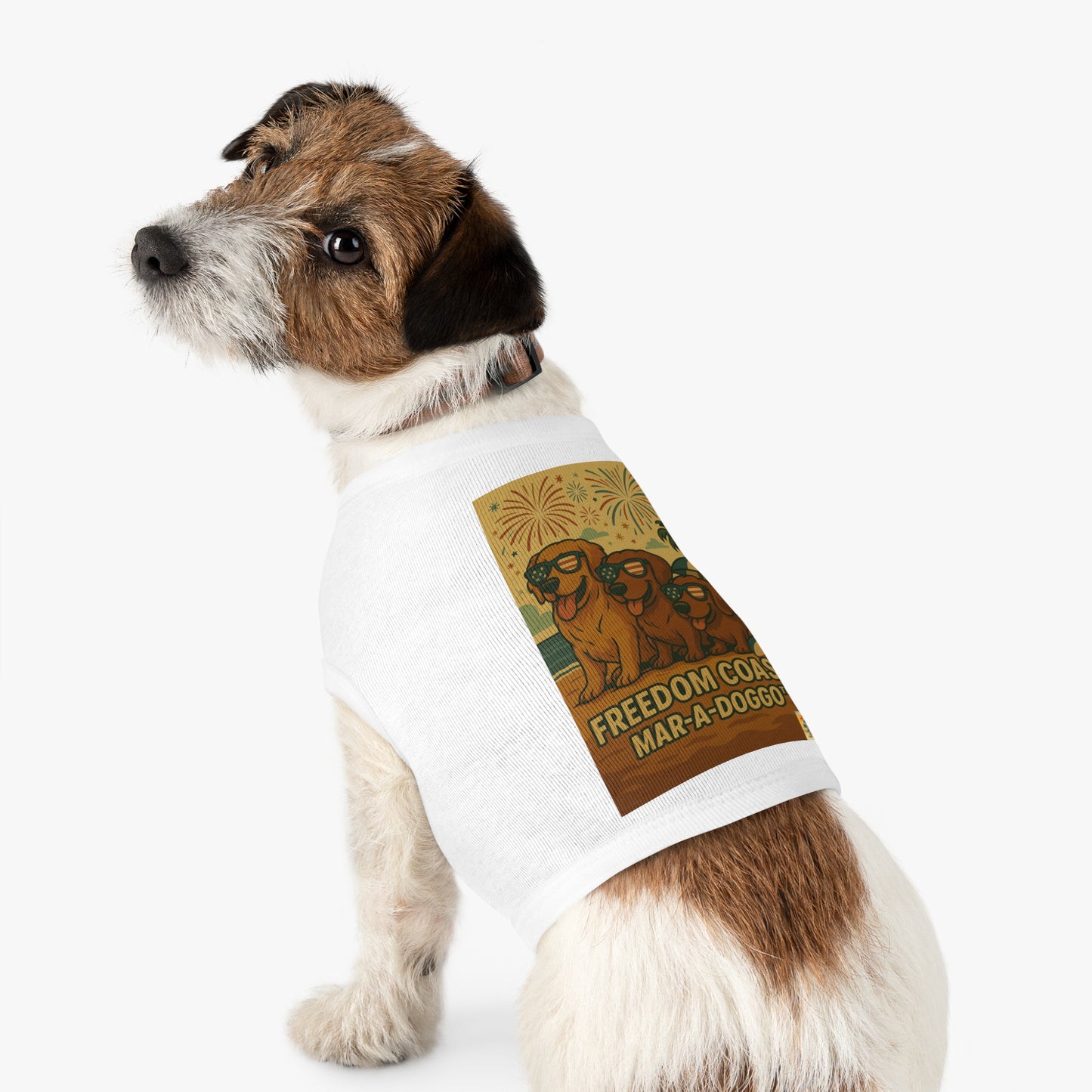 Freedom Coast Dog Tank Top