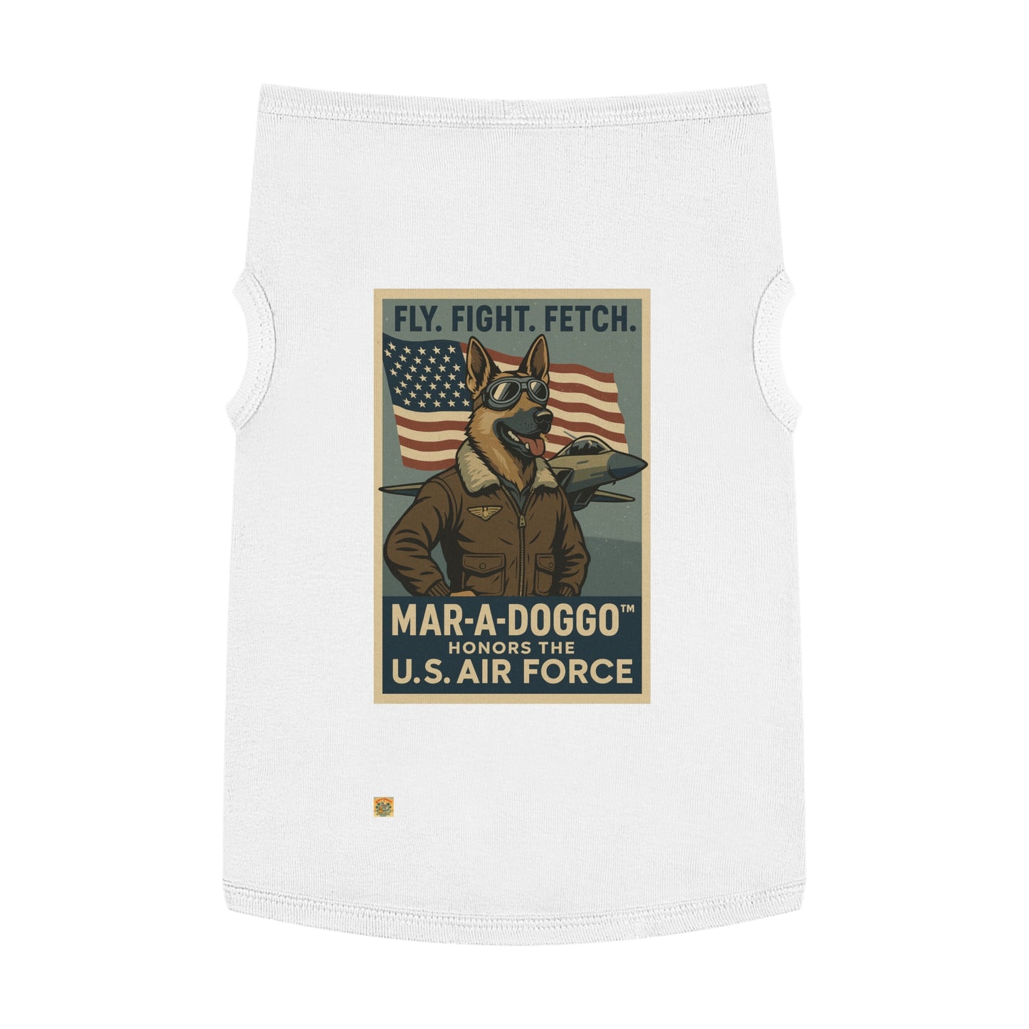 Fly Fight Fetch Mark II Dog Tank Top
