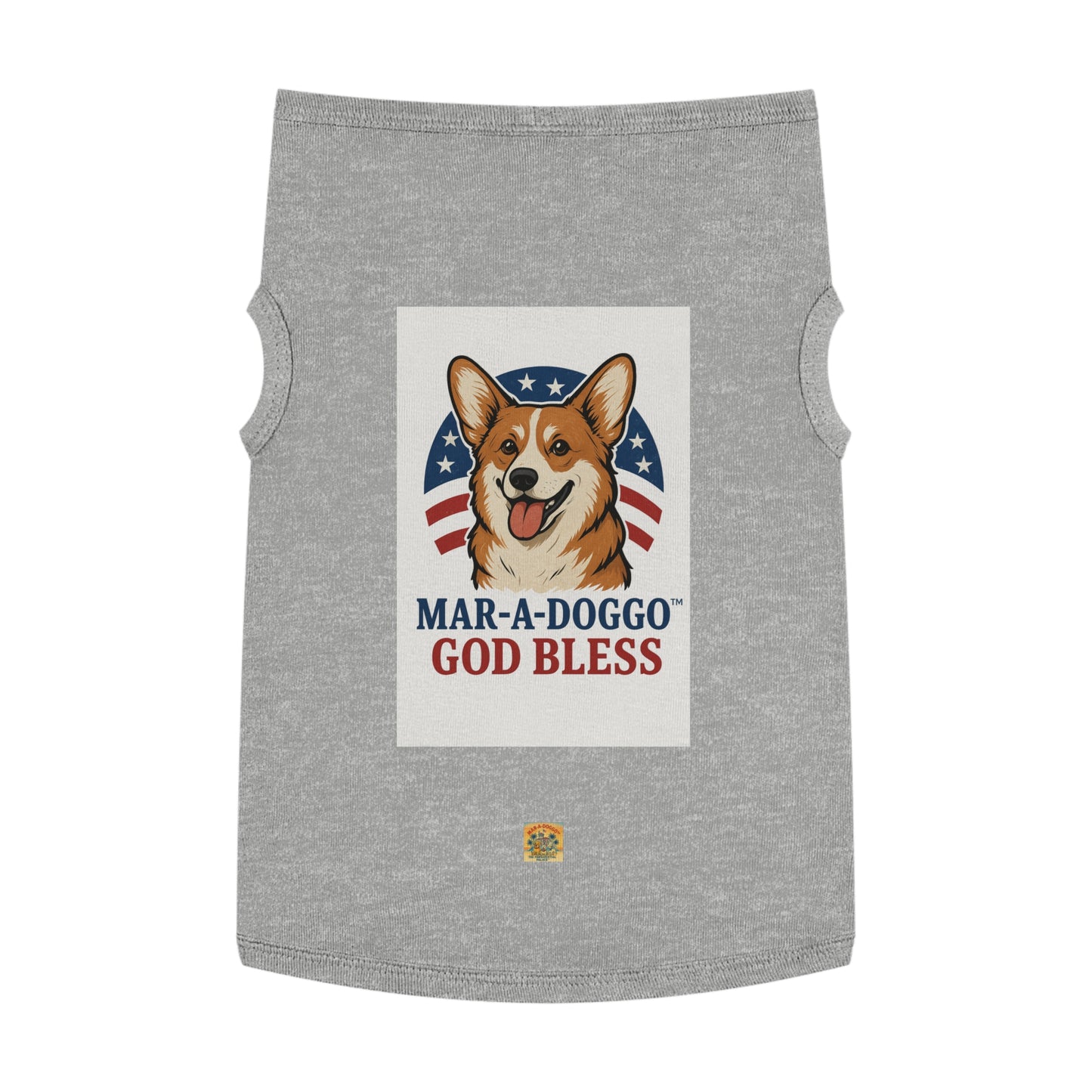 God Bless Dog Tank Top
