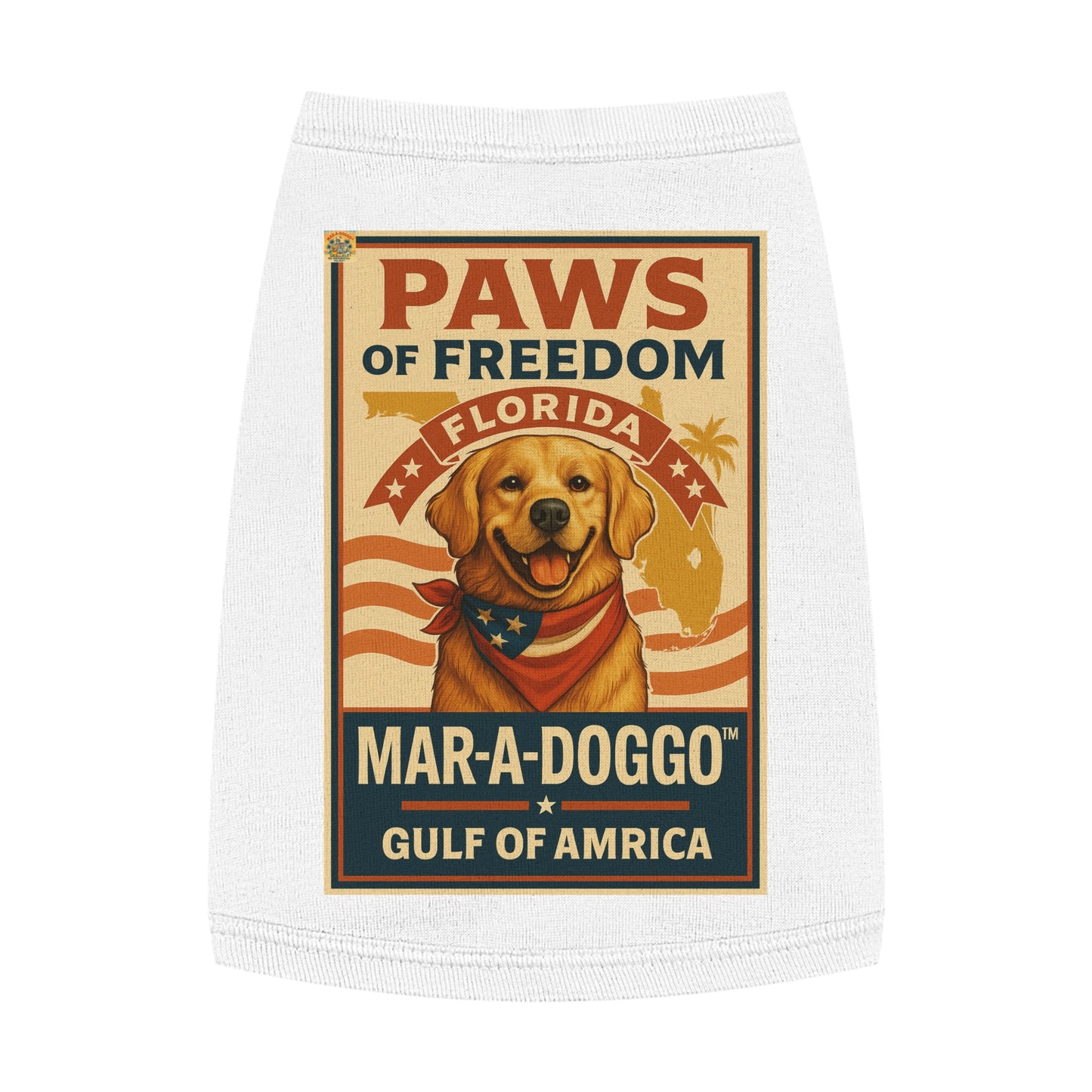 Florida Pride Dog Tank Top
