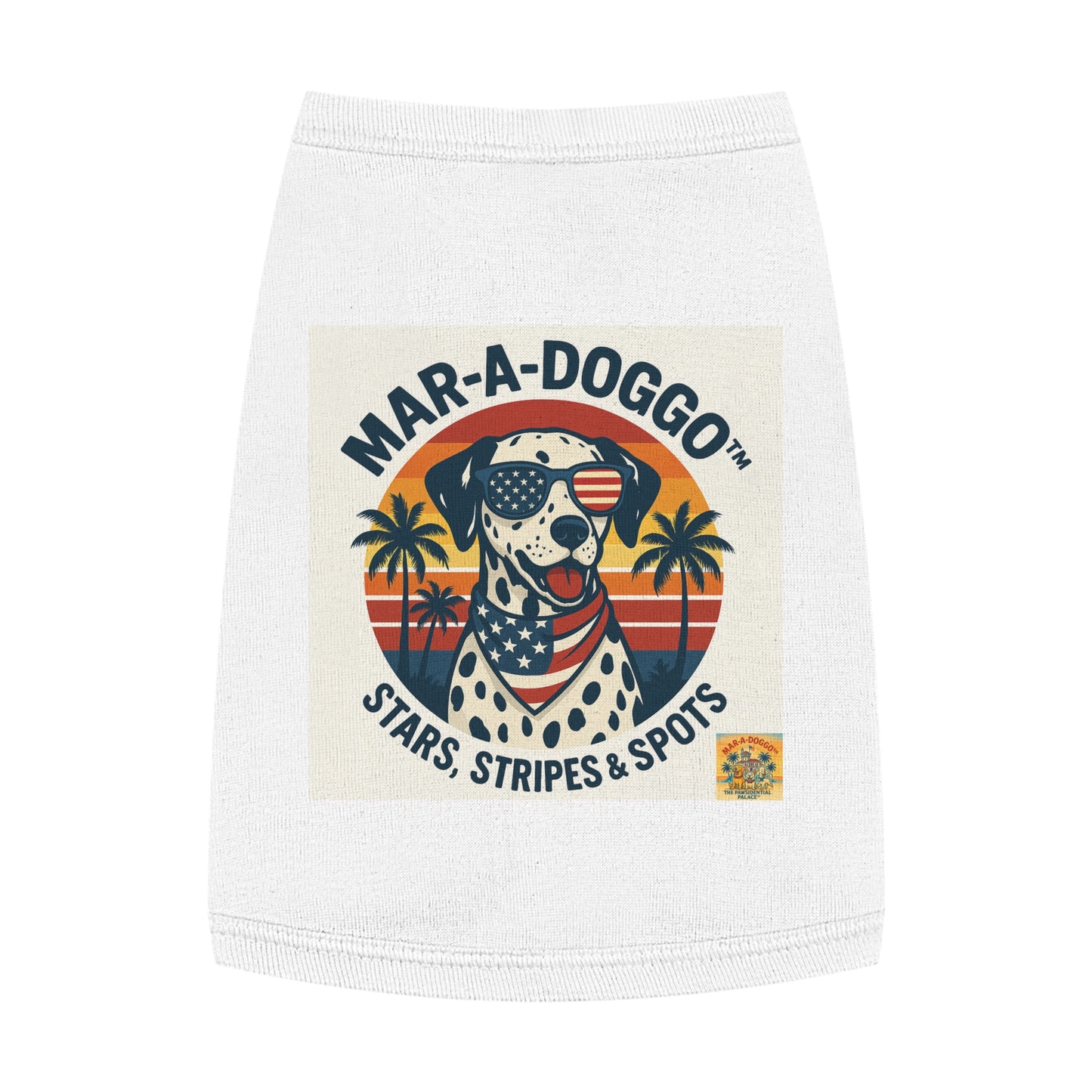 Stars Stripes & Spots Dog Tank Top