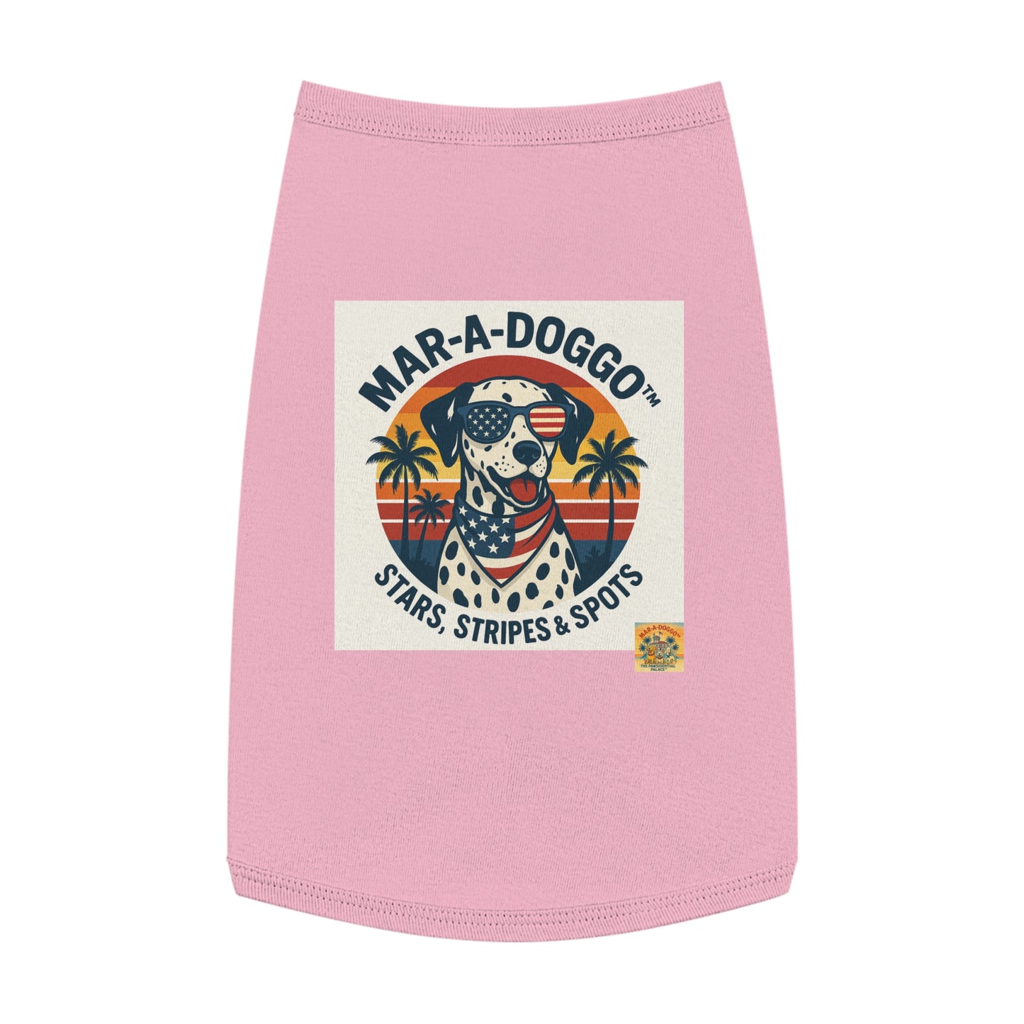 Stars Stripes & Spots Dog Tank Top