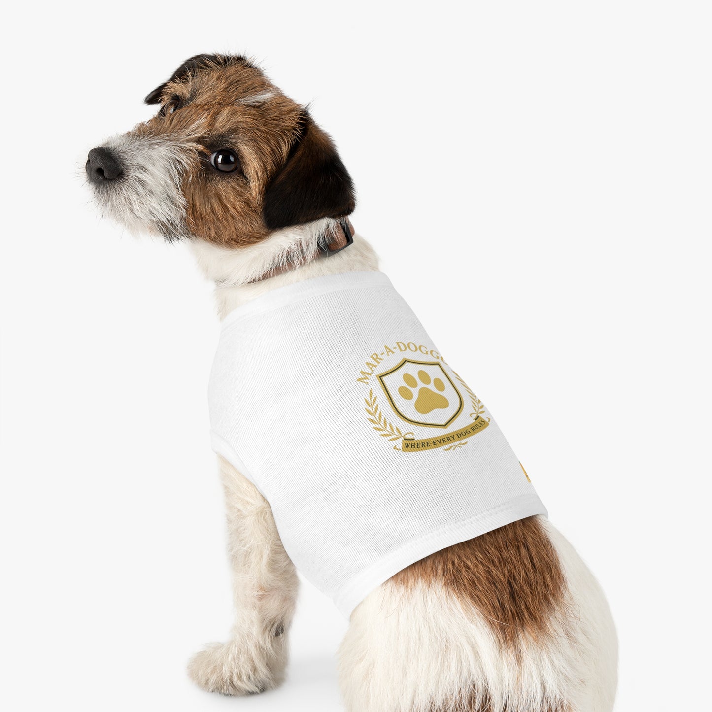 Where Every Dog Rules Emblem Style Dog Tank Top