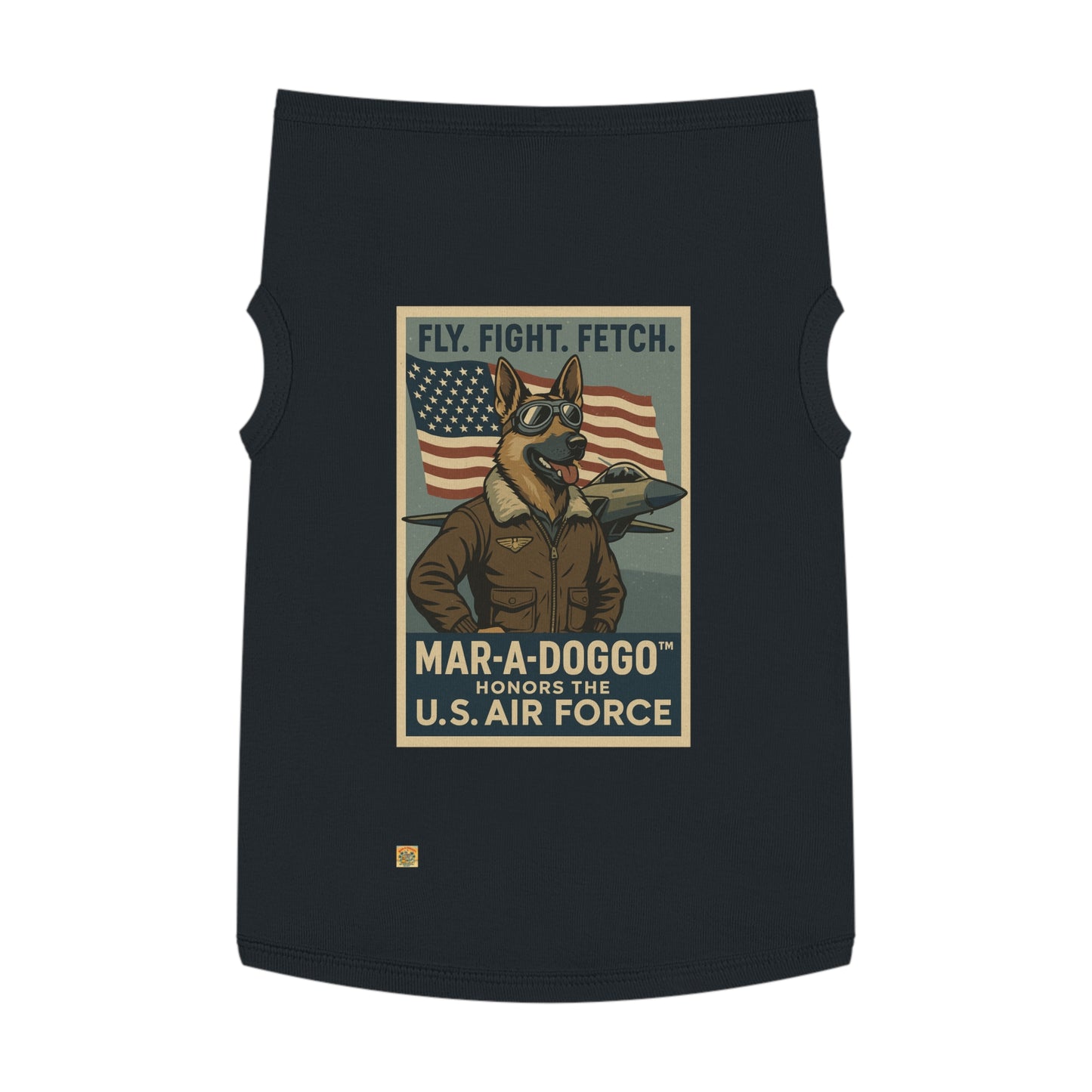 Fly Fight Fetch Mark II Dog Tank Top