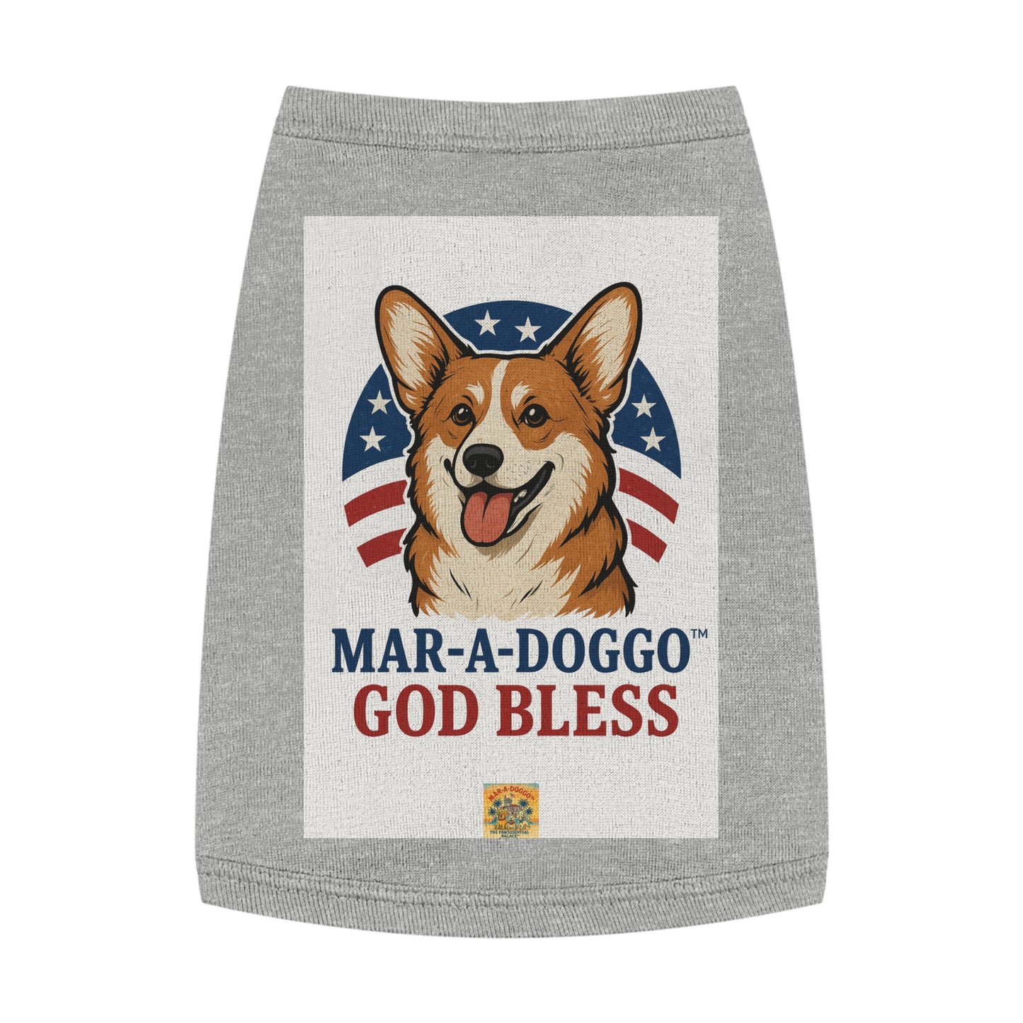 God Bless Dog Tank Top