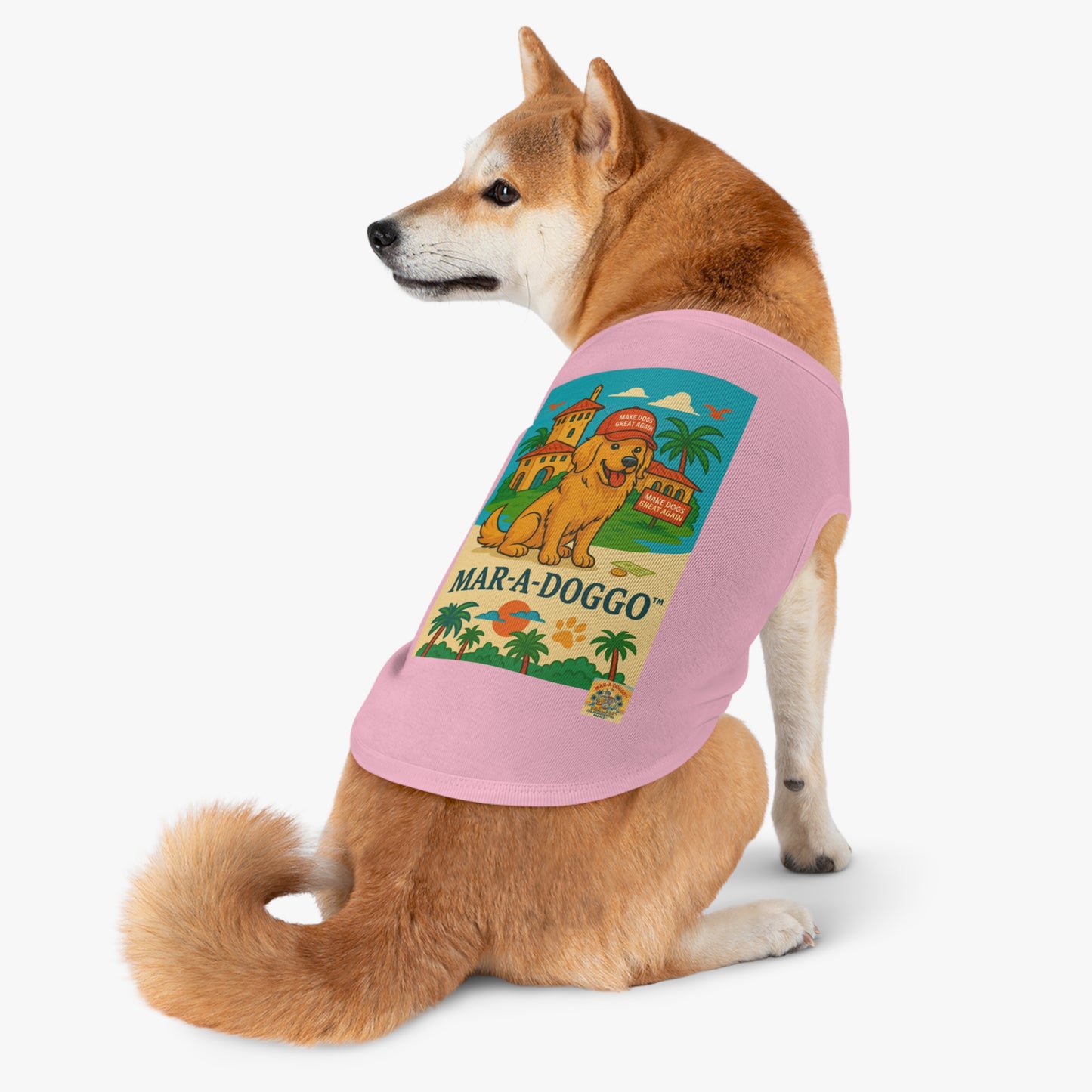 Make Dogs Great Again Dog Tank Top