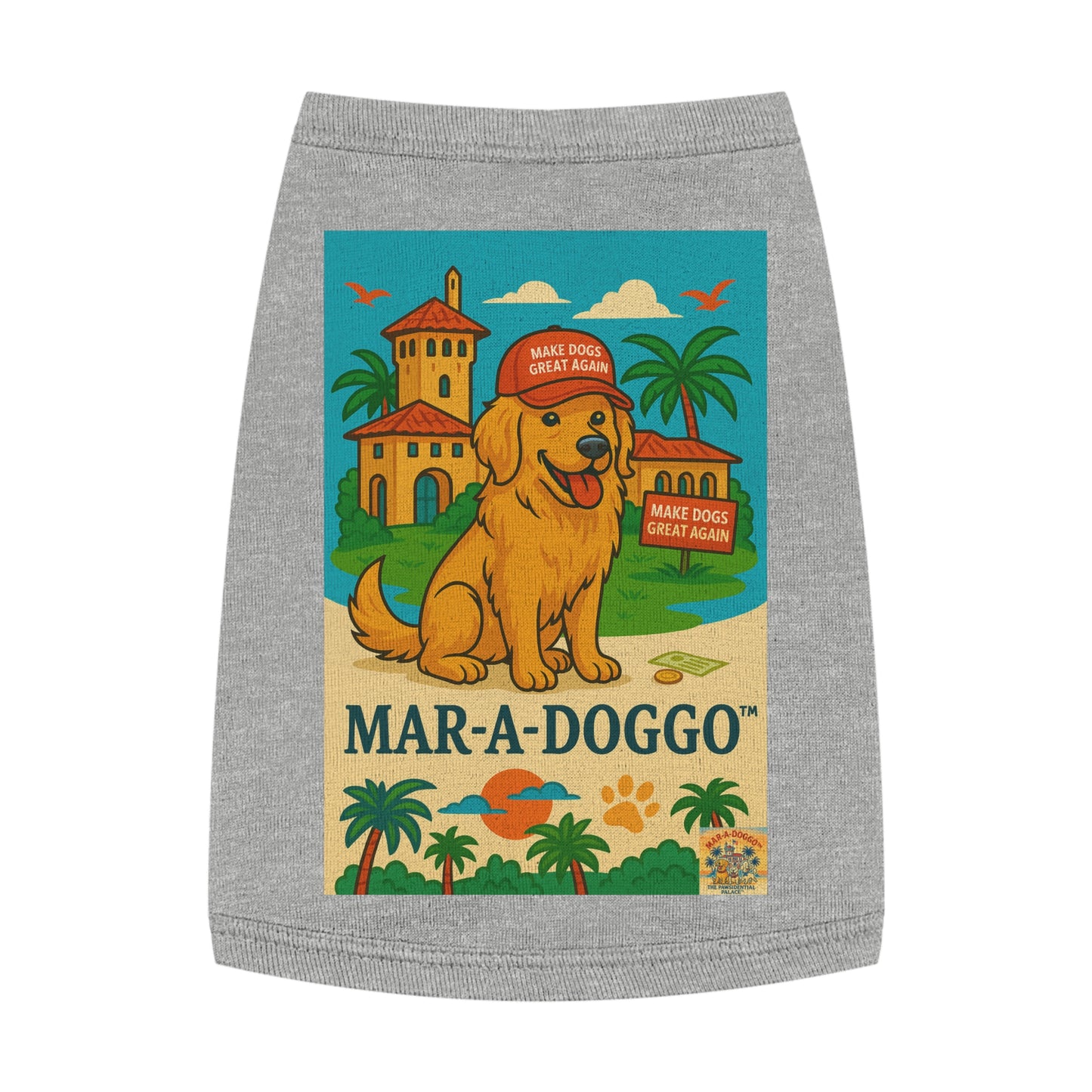 Make Dogs Great Again Dog Tank Top