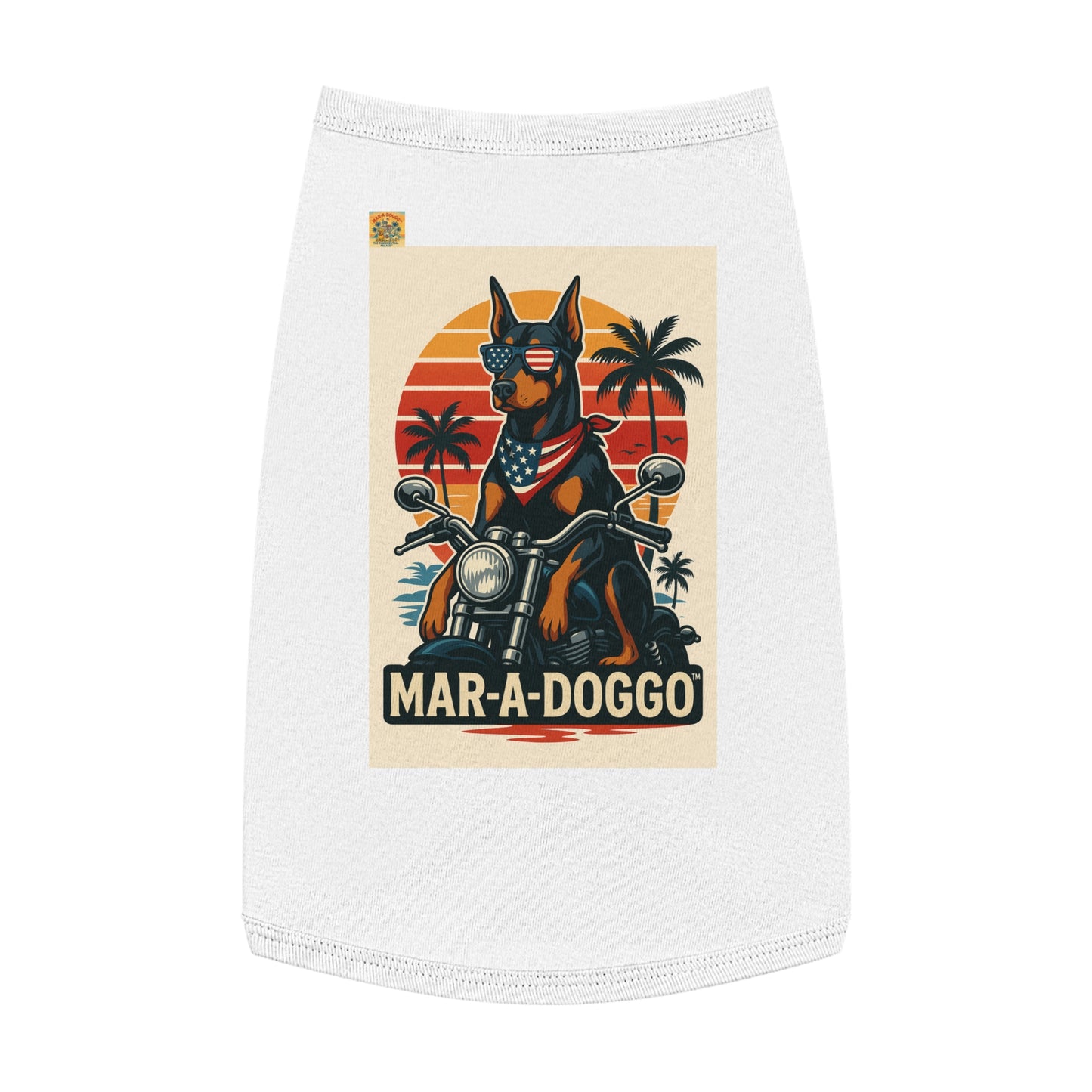 Biker Pup Dog Tank Top