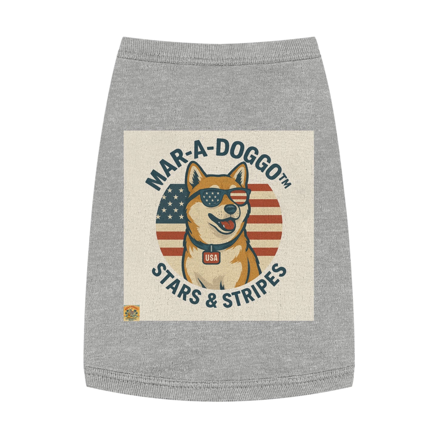 Stars & Stripes Dog Tank Top