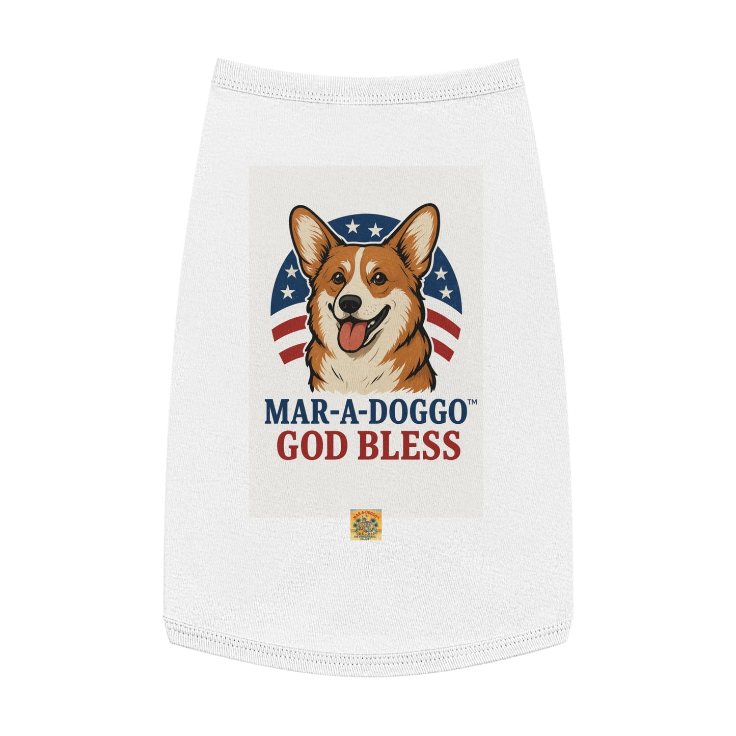 God Bless Dog Tank Top