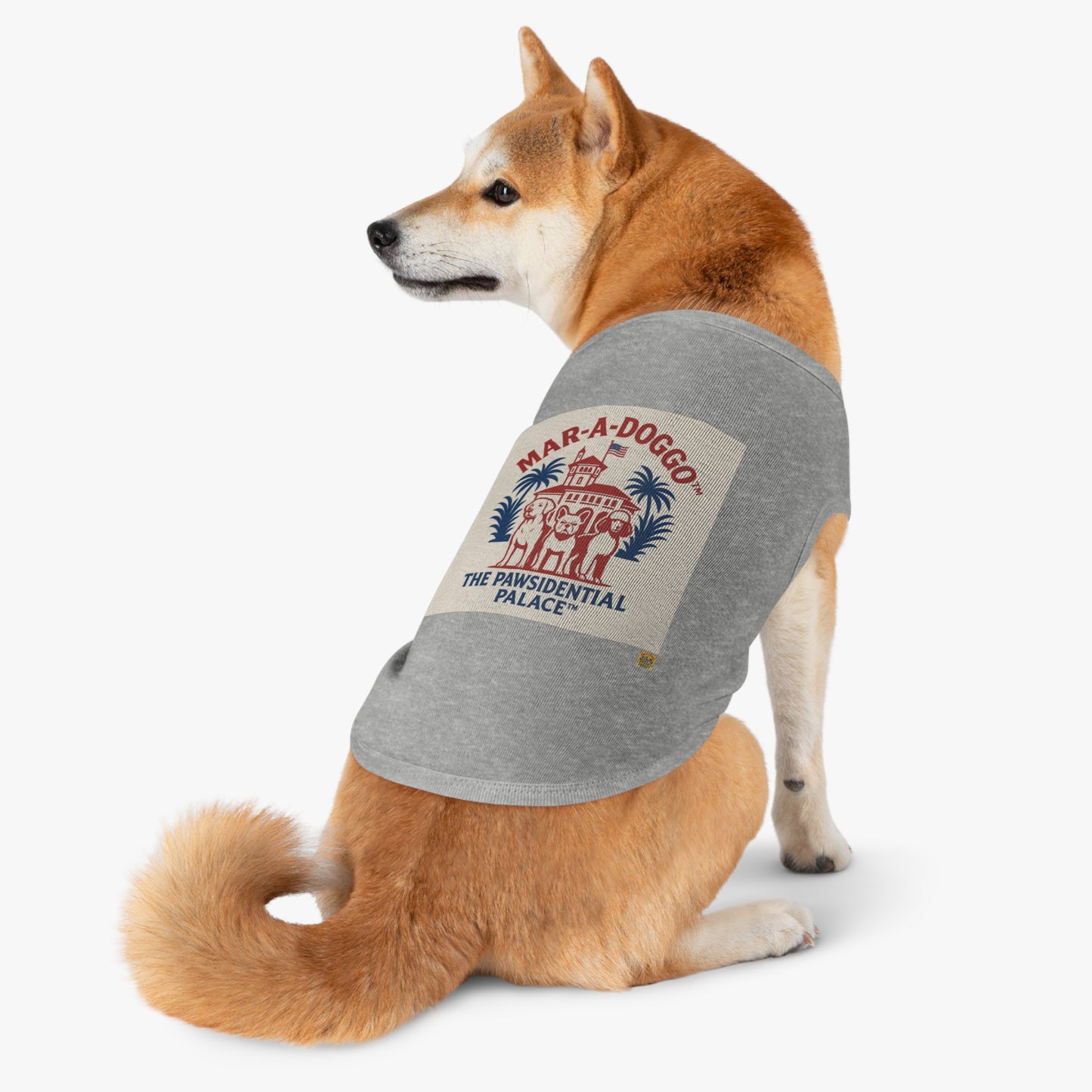 The Pawsidential Palace Dog Tank Top