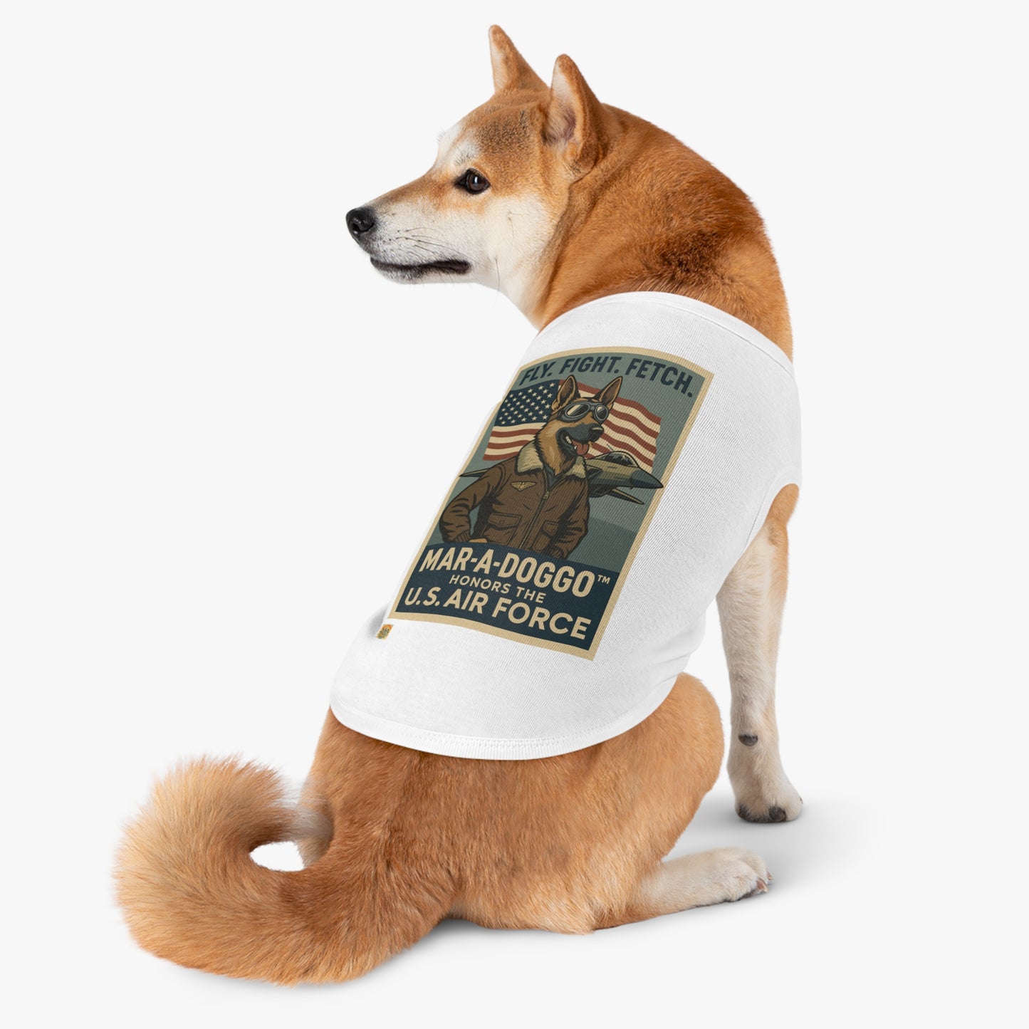 Fly Fight Fetch Mark II Dog Tank Top
