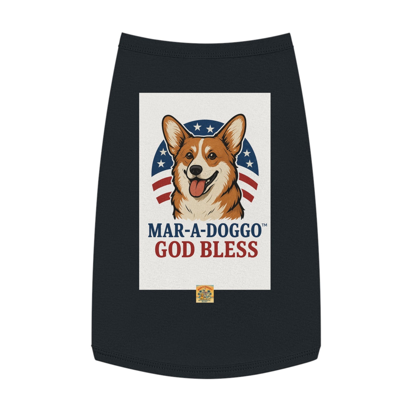 God Bless Dog Tank Top