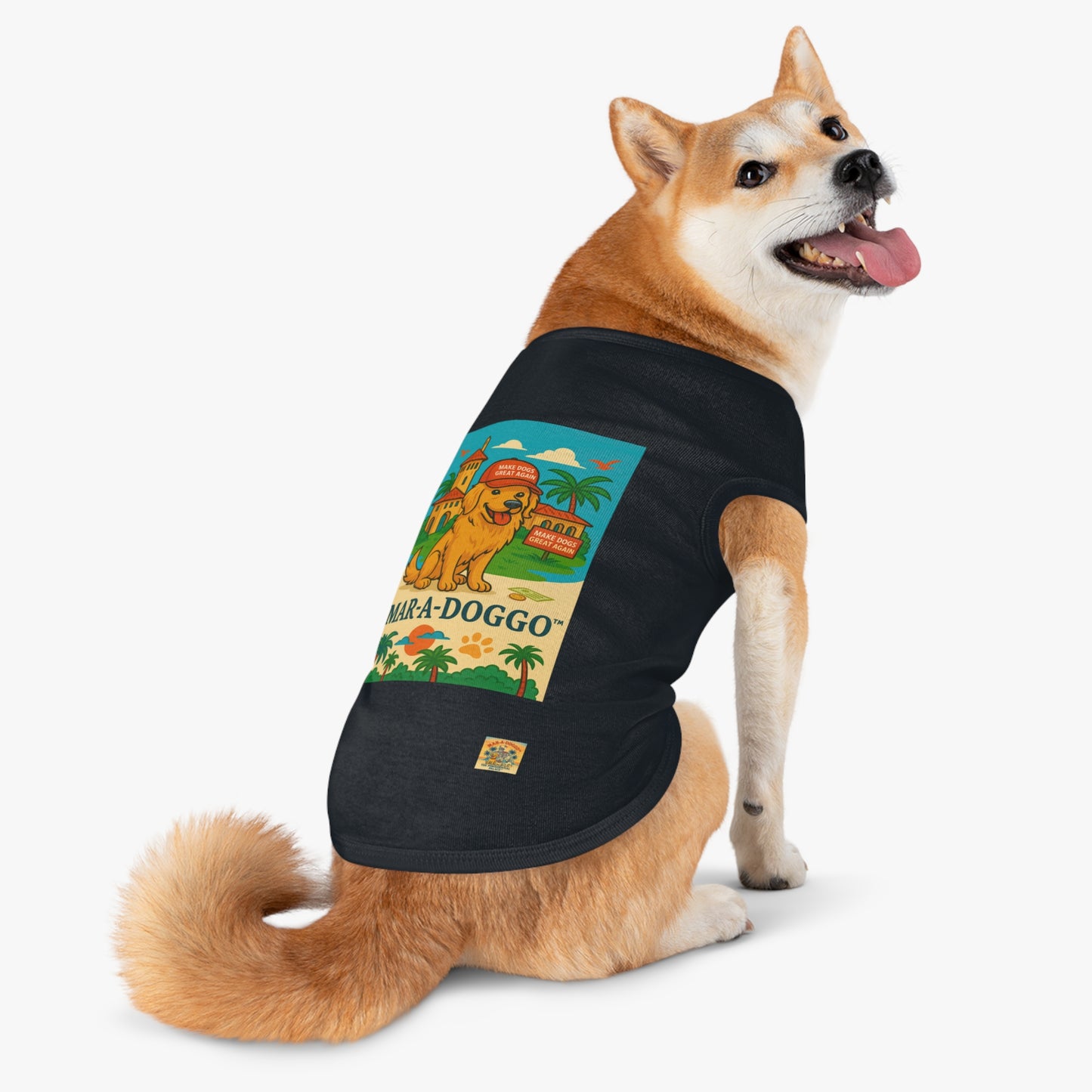 Make Dogs Great Again Dog Tank Top