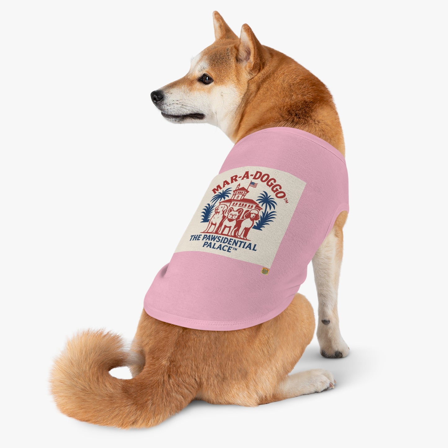 The Pawsidential Palace Dog Tank Top