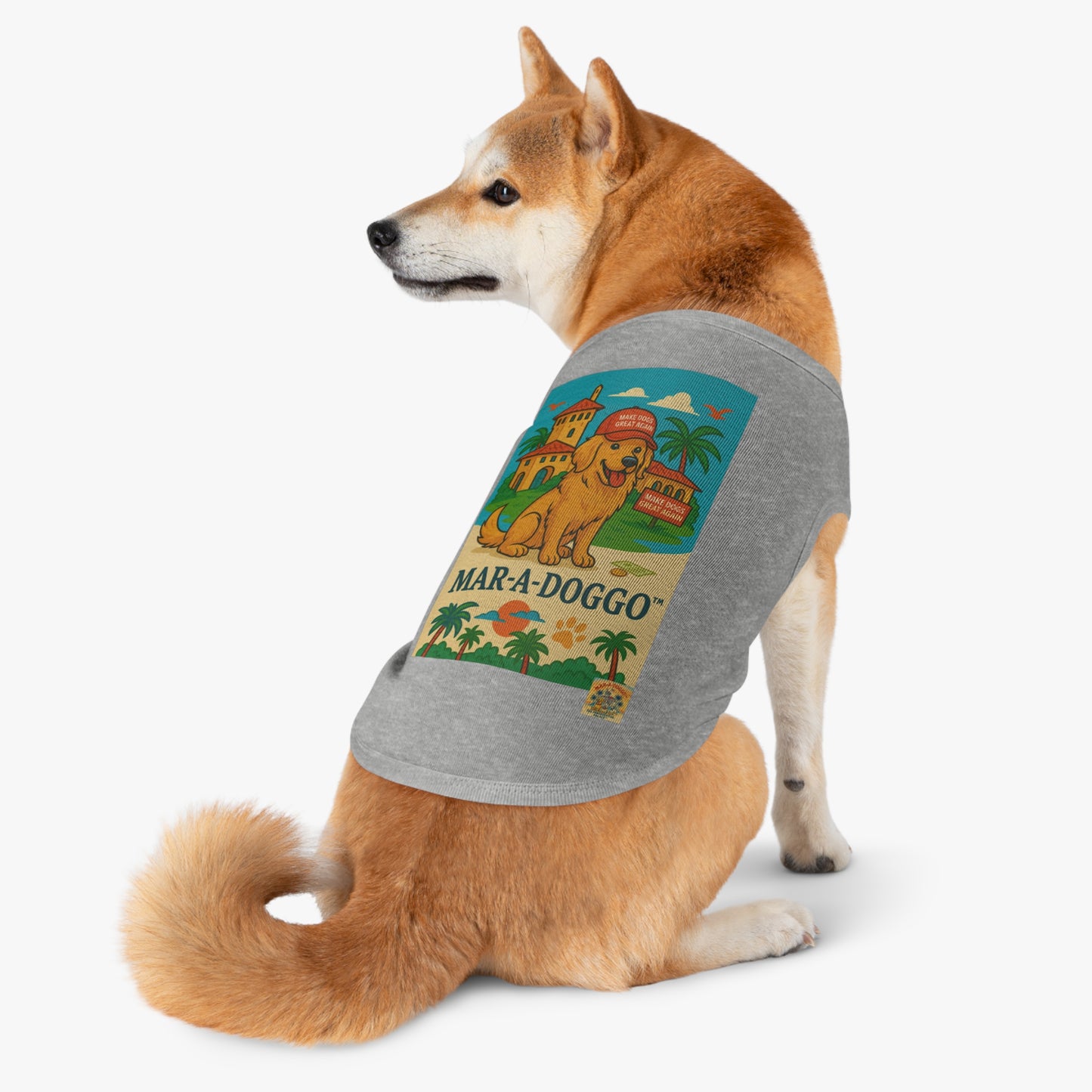 Make Dogs Great Again Dog Tank Top