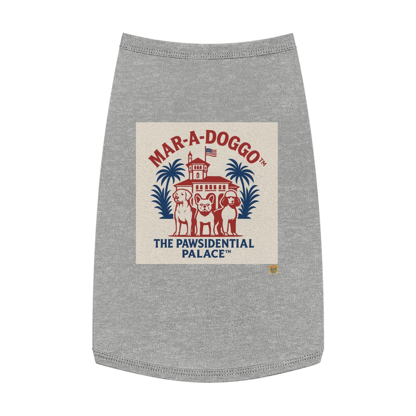 The Pawsidential Palace Dog Tank Top