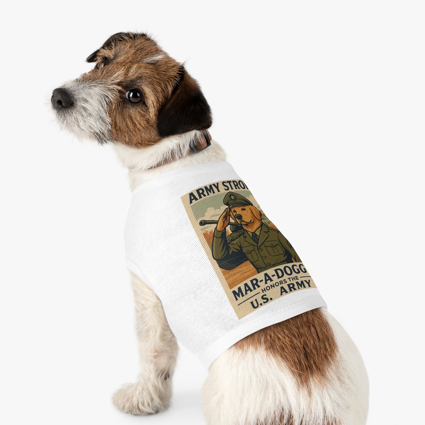 Army Strong Dog Tank Top