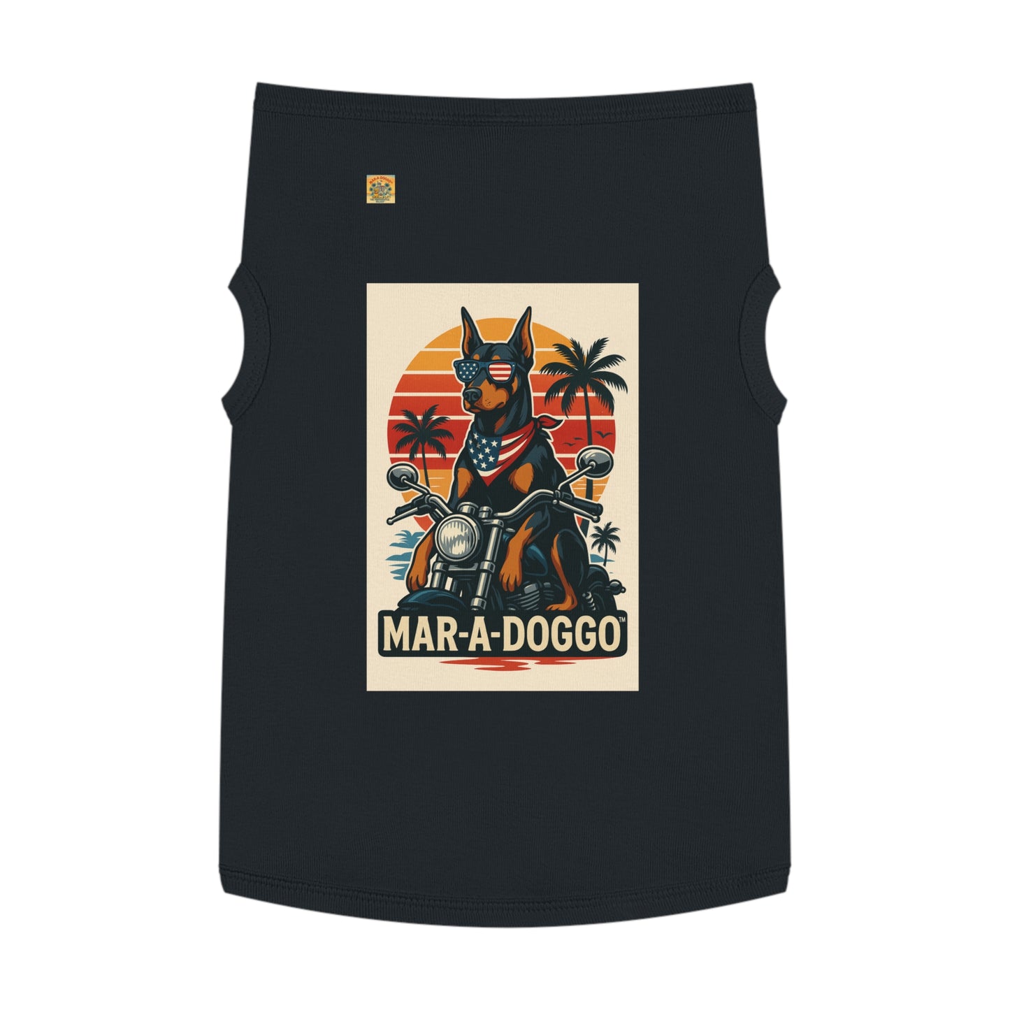 Biker Pup Dog Tank Top