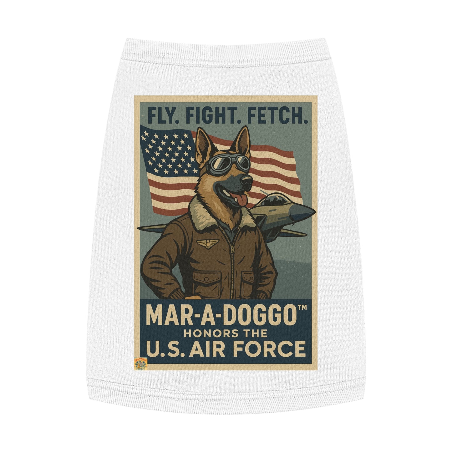 Fly Fight Fetch Mark II Dog Tank Top