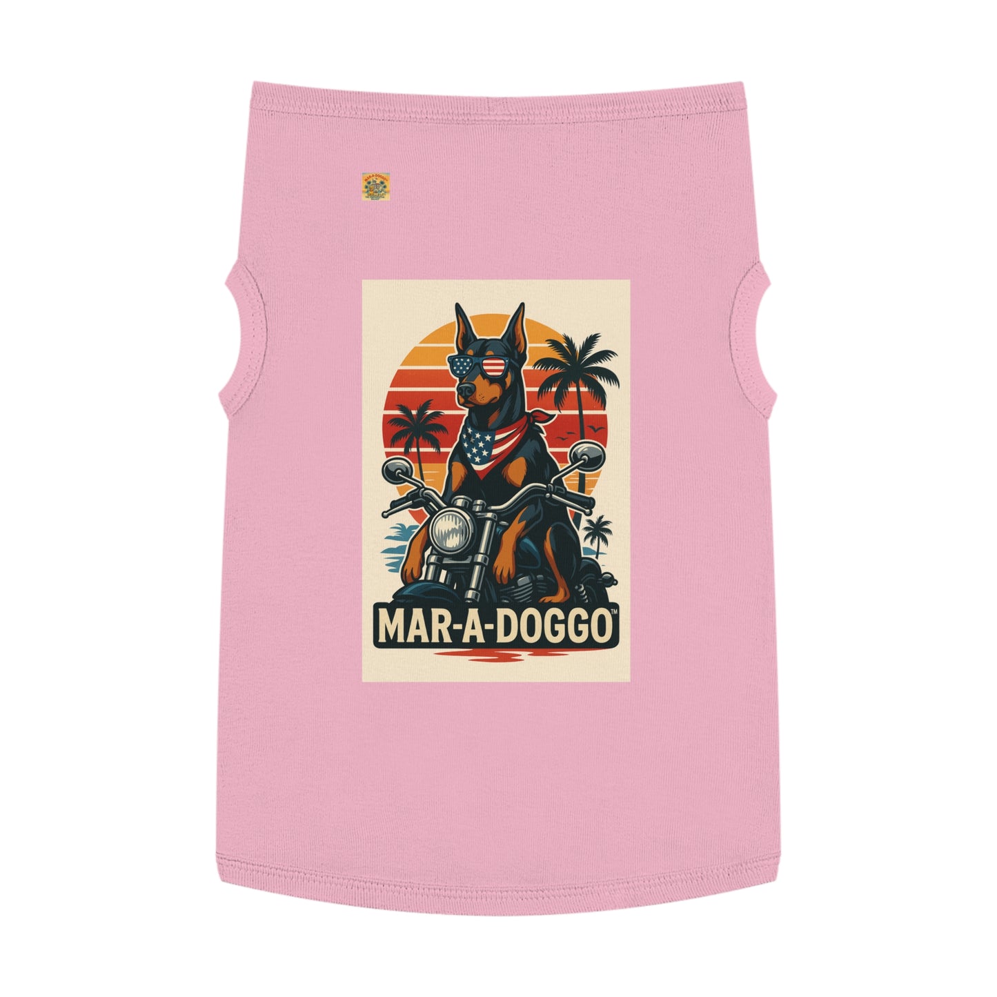 Biker Pup Dog Tank Top