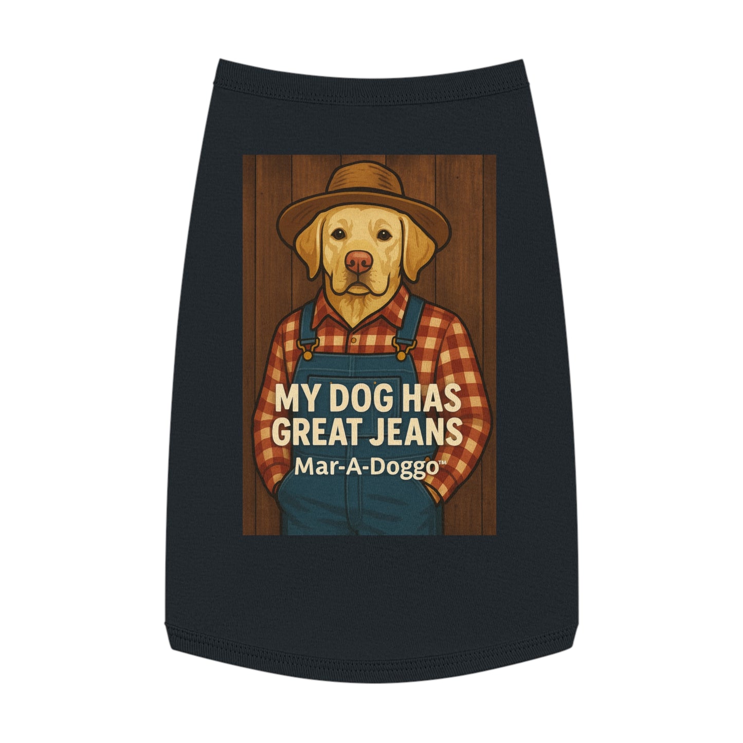 My Dog Has Great Jeans - Dog Tank Top