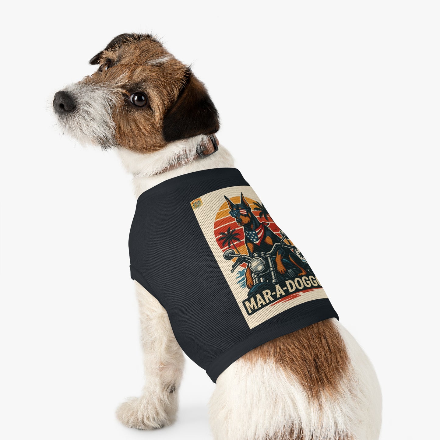 Biker Pup Dog Tank Top