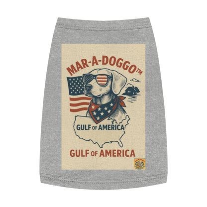 Gulf of America Say It Twice Dog Tank Top