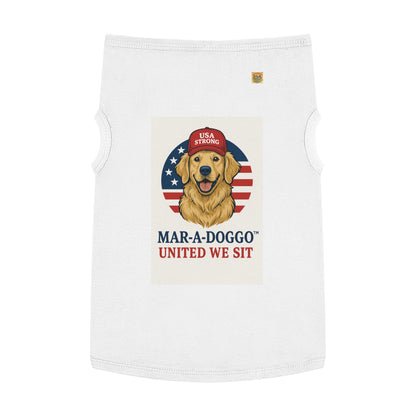 United We Sit Dog Tank Top