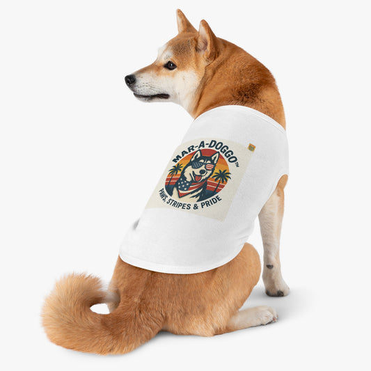 Paws, Stripes & Pride Dog Tank Top